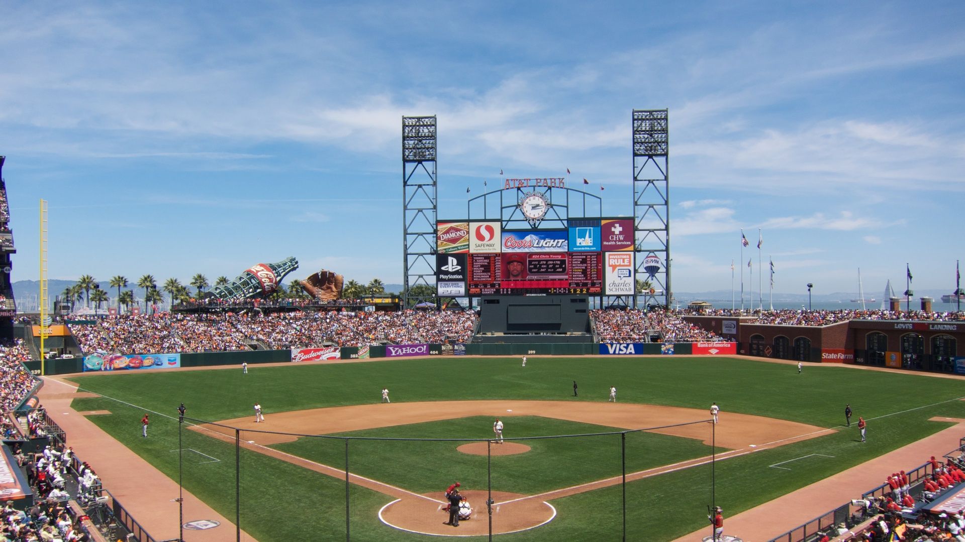 AT&T Park Wallpapers - 4k, HD AT&T Park Backgrounds on WallpaperBat