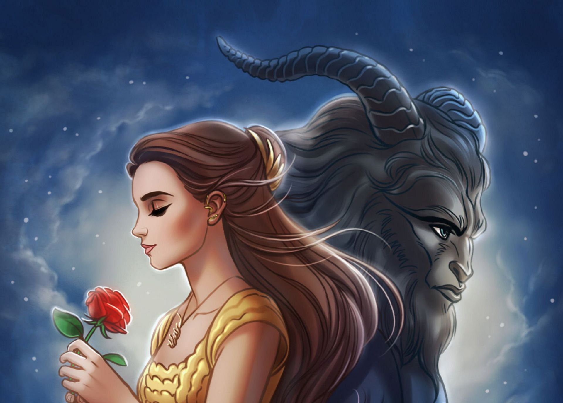Beauty and the Beast Wallpapers 4k, HD Beauty and the Beast