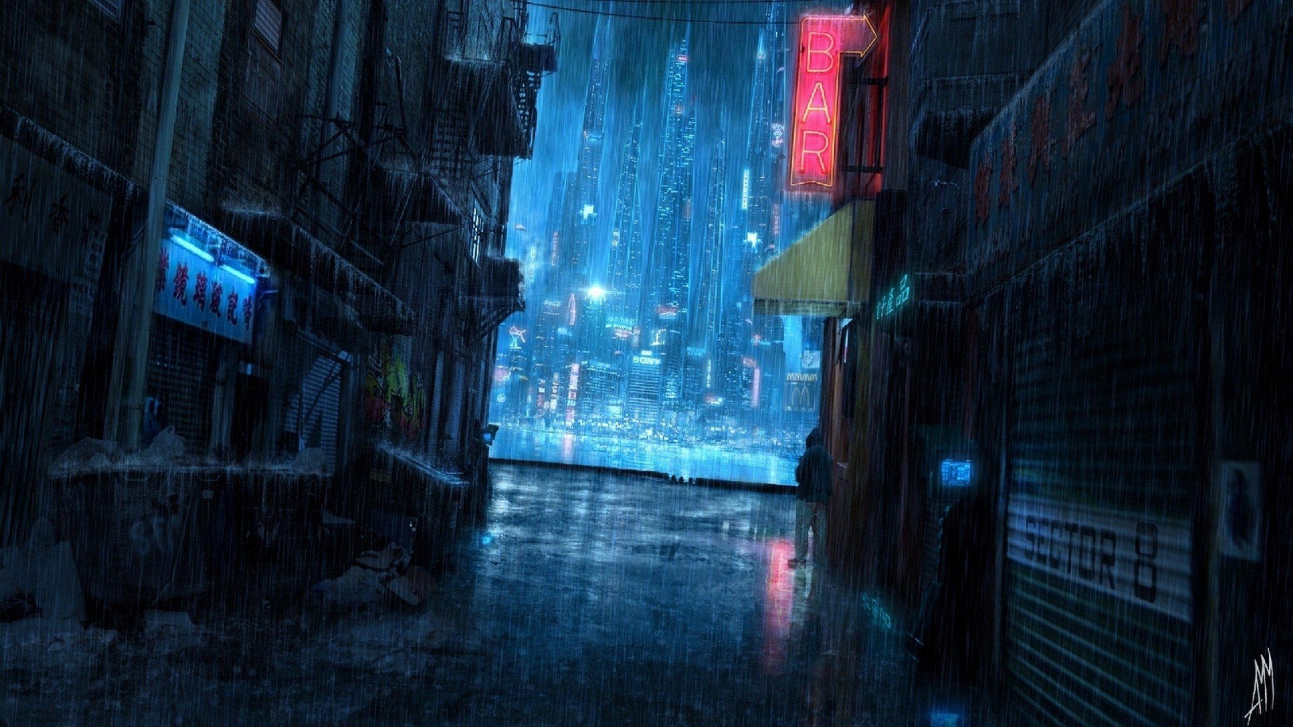 City Rain Wallpapers 4k Hd City Rain Backgrounds On Wallpaperbat