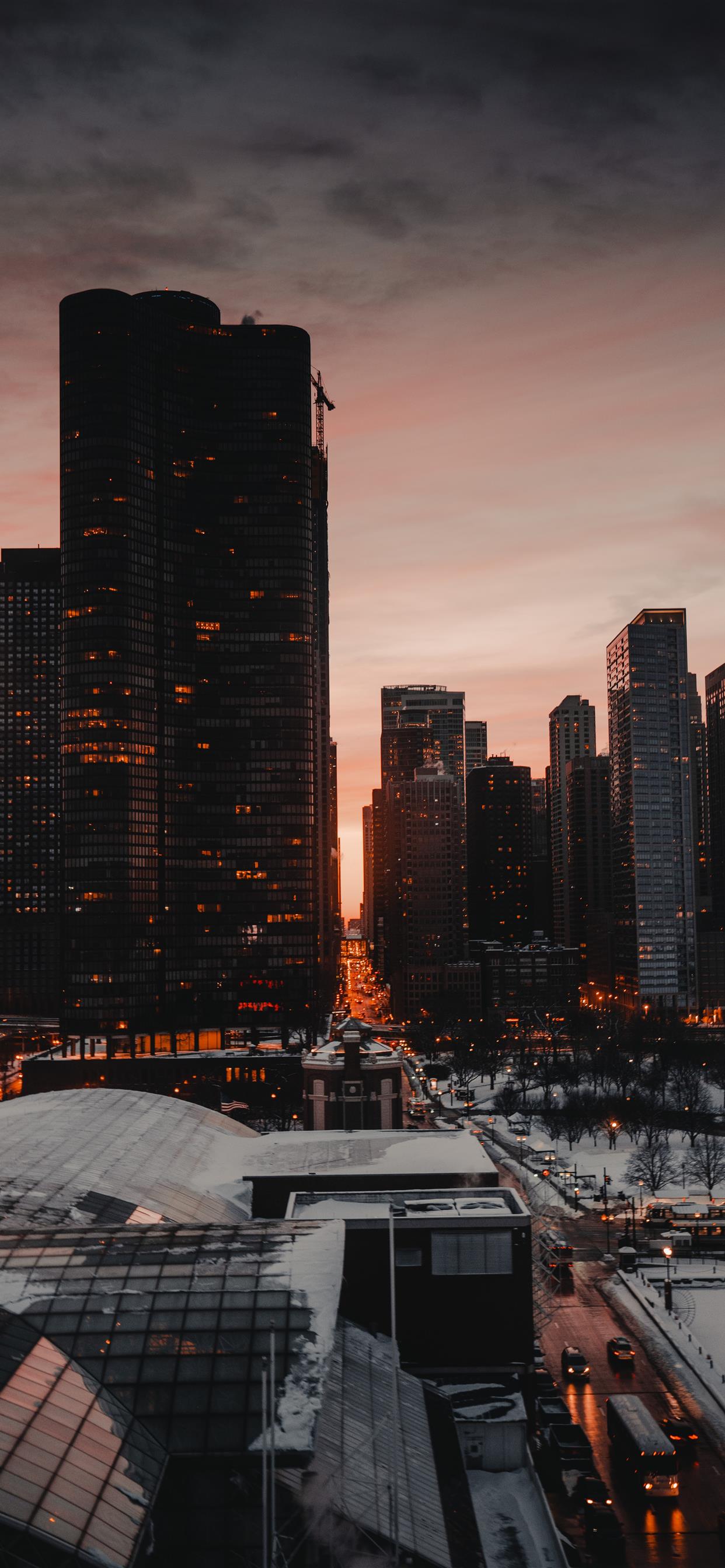 1242x2688 Chicago USA iPhone X Wallpaper Free Download on WallpaperBat