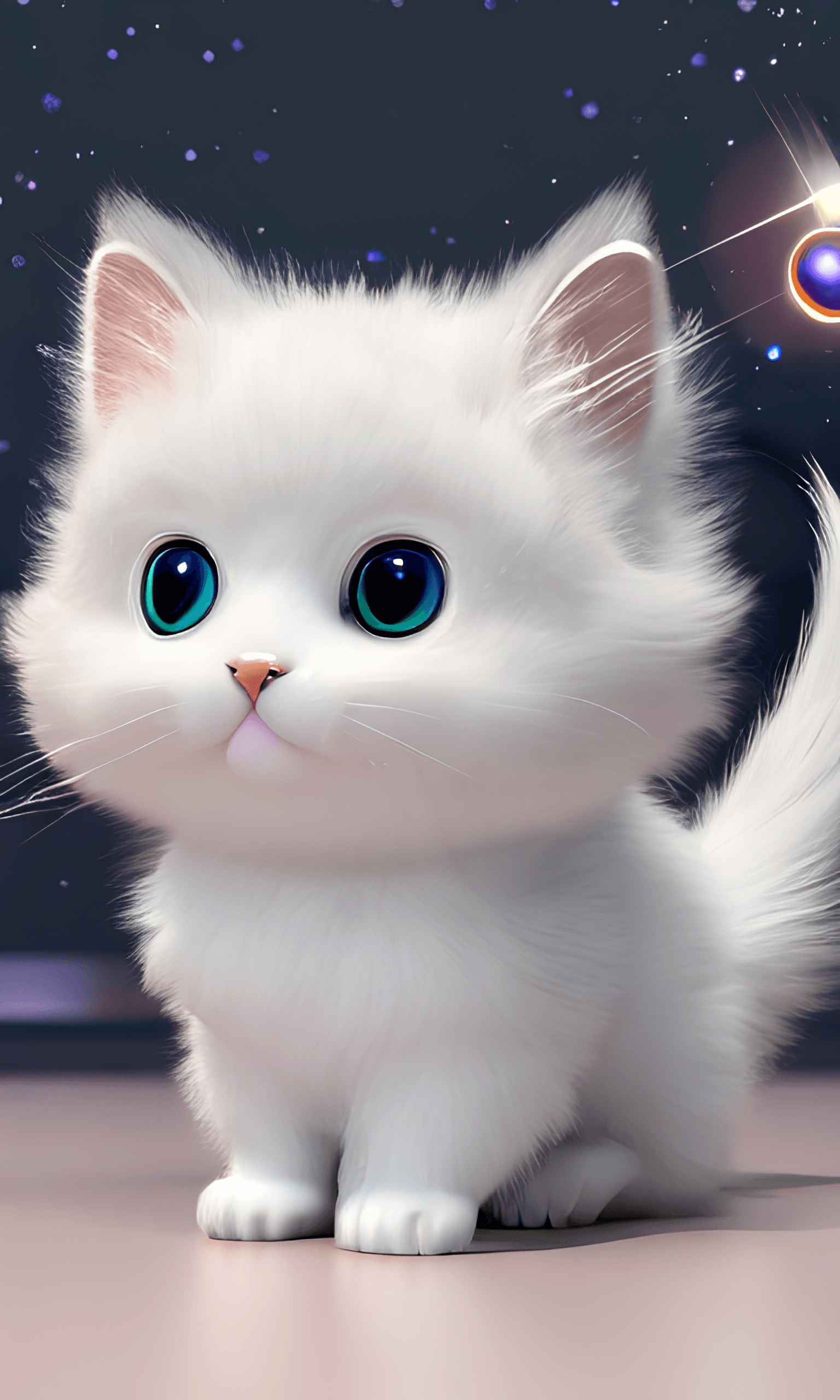 Cute Cartoon Cat Wallpapers - 4k, HD Cute Cartoon Cat Backgrounds on ...