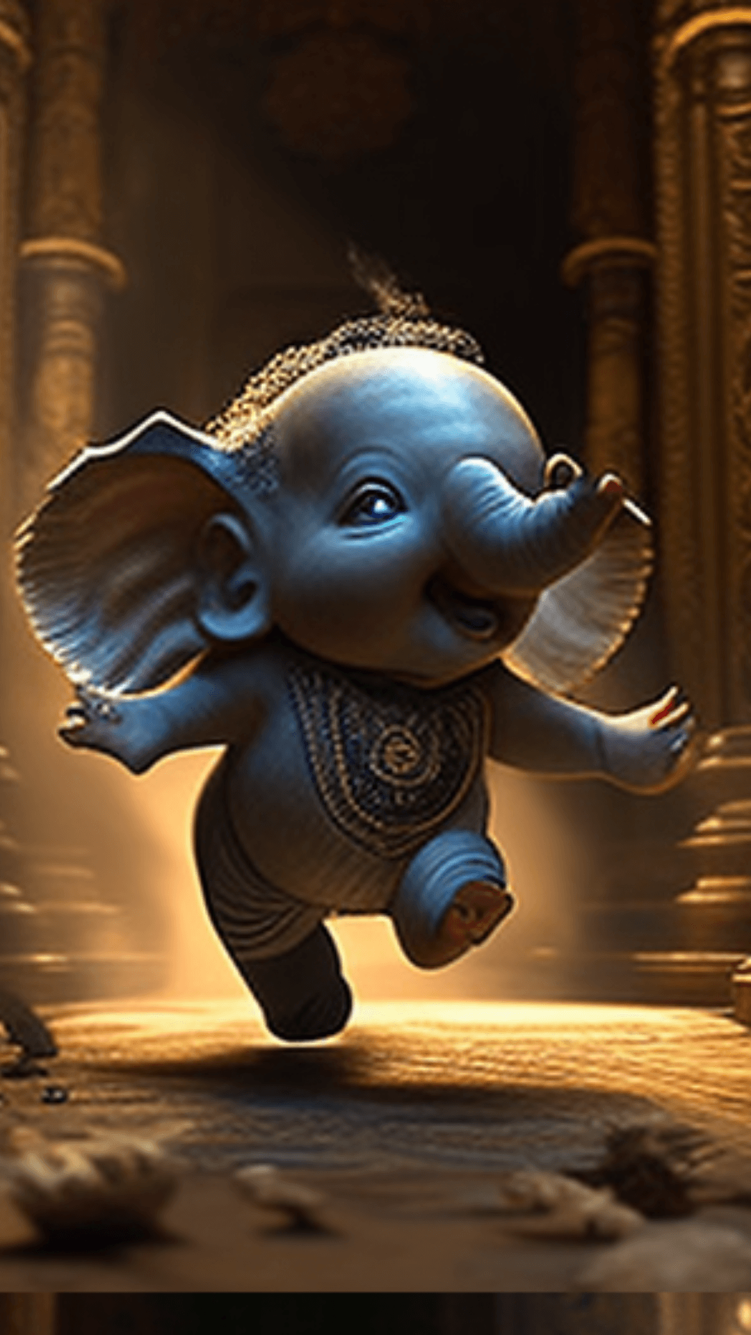 Cute Ganpati Wallpapers - 4k, HD Cute Ganpati Backgrounds on WallpaperBat