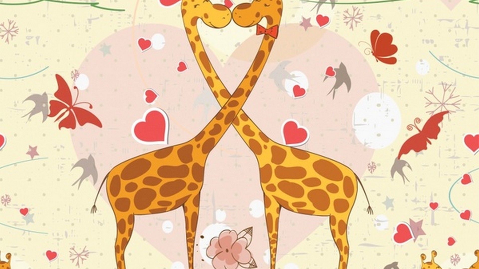 1920x1080 Cute Giraffe Cartoon Wallpaper | 2020 Cute Wallpapers Wallpaper