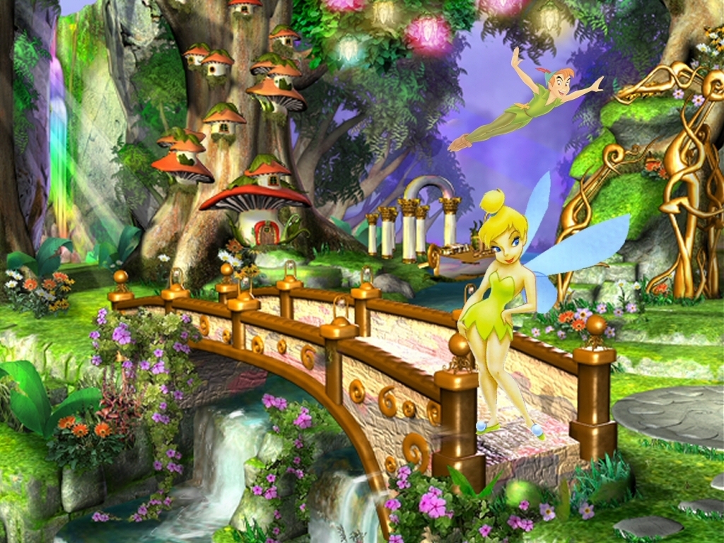 1024x768 Tinkerbell Wallpaper Hi Def Images 964 #3583 Wallpaper | Cool ... Wallpaper