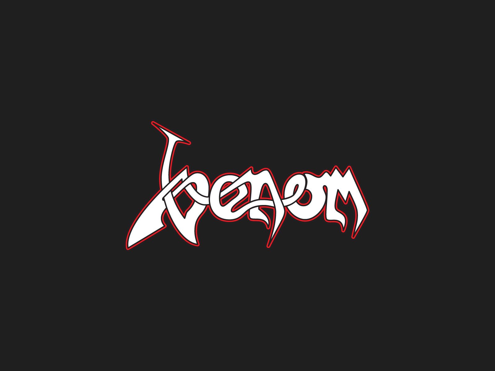 1600x1200 Venom logo and wallpaper. Band logos - Rock band logos, metal on WallpaperBat