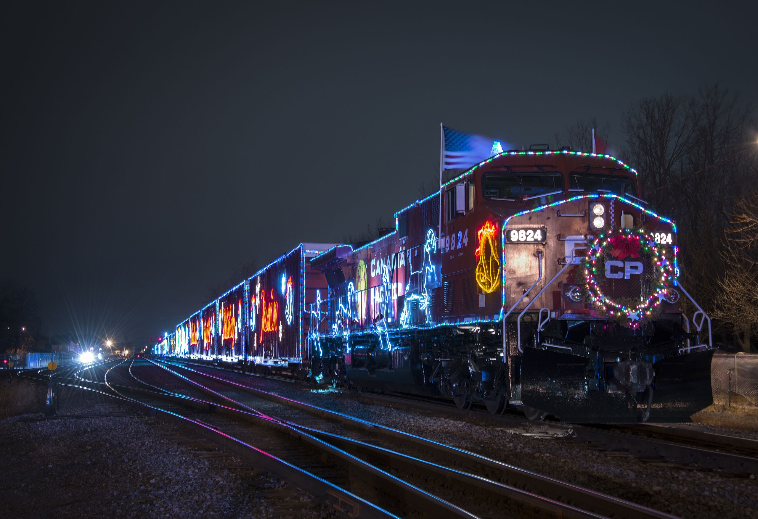 Christmas Train Desktop Wallpapers - 4k, HD Christmas Train Desktop ...