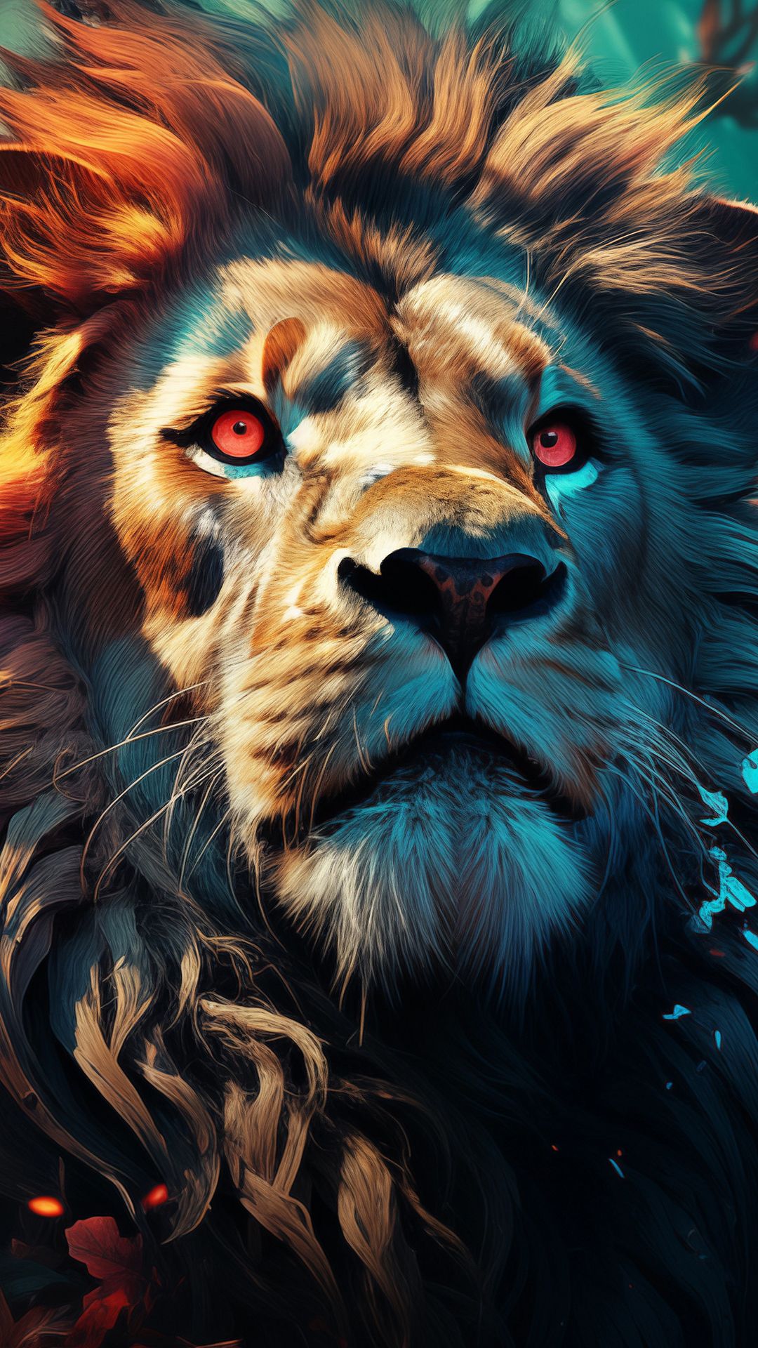 Digital Lion Wallpapers - 4k, HD Digital Lion Backgrounds on WallpaperBat