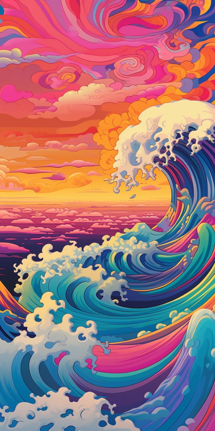 Wave Art Wallpapers - 4k, HD Wave Art Backgrounds on WallpaperBat