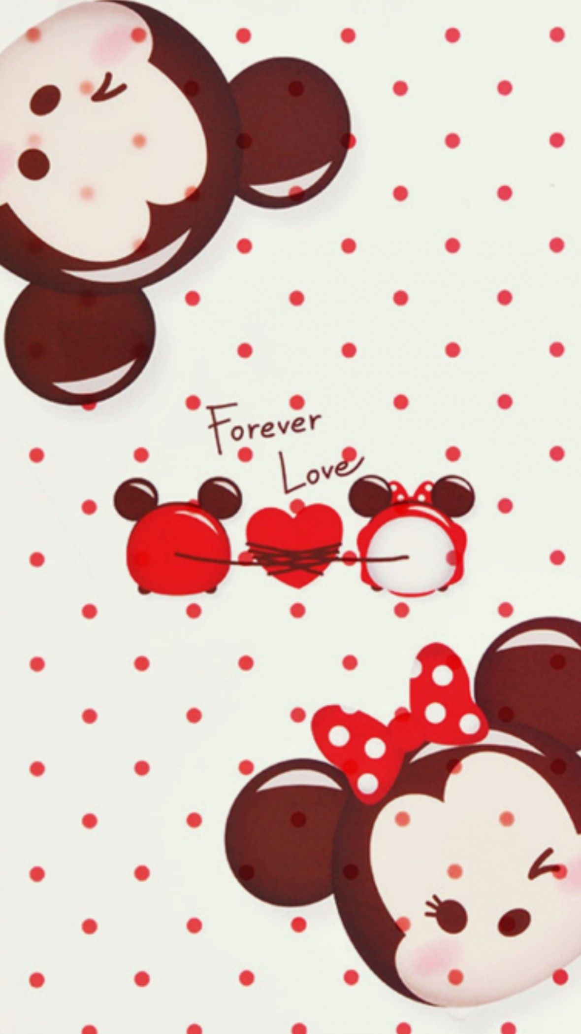 1180x2098 Mickey and Minnie Wallpaper on WallpaperBat
