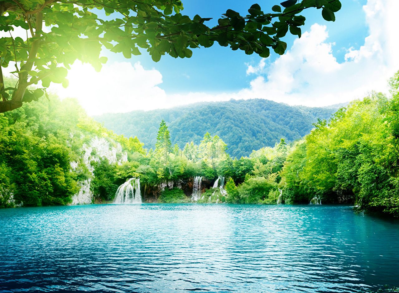 Summer Waterfalls Wallpapers - 4k, HD Summer Waterfalls Backgrounds on ...