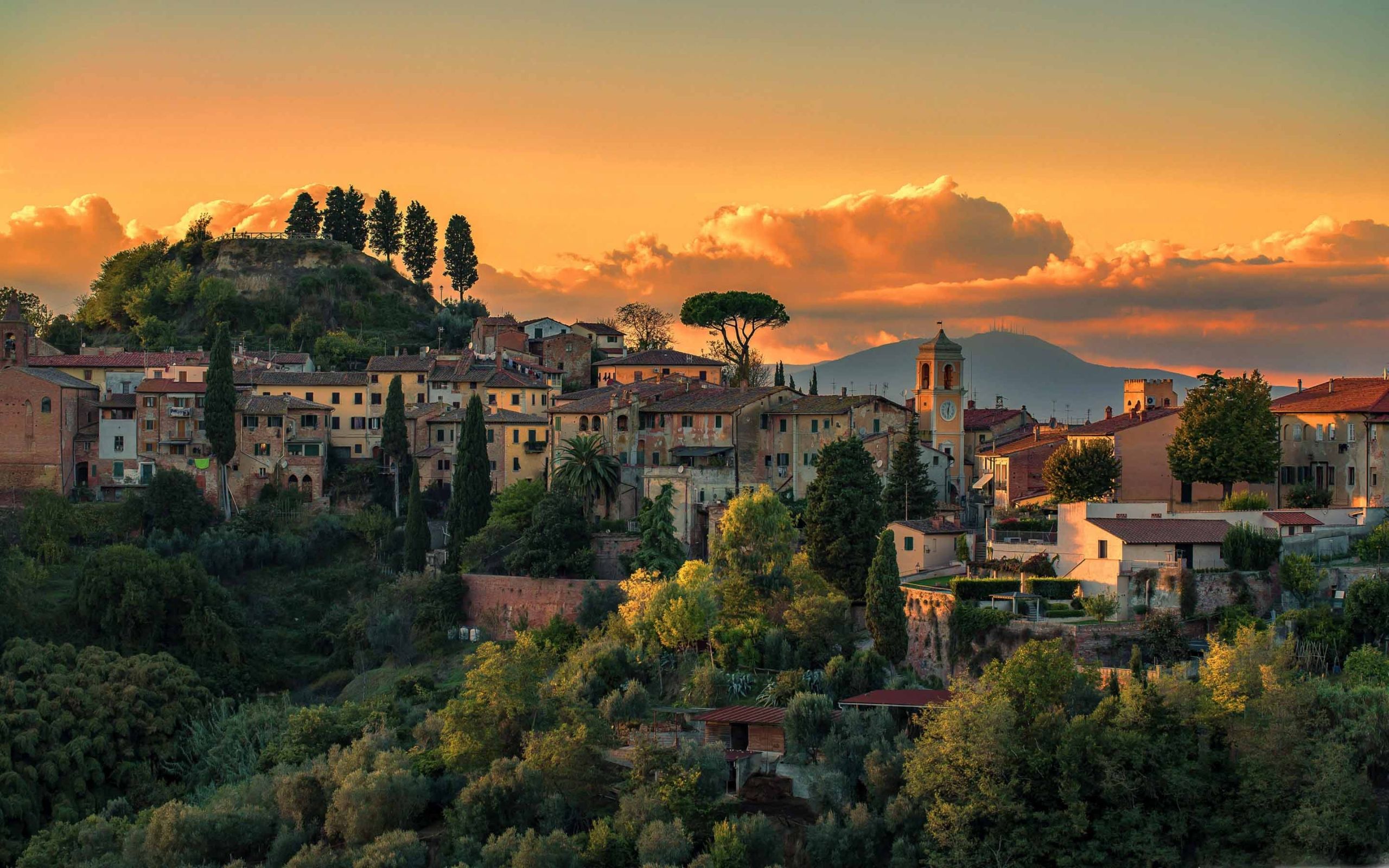 Tuscany Italy Villages Wallpapers - 4k, Hd Tuscany Italy Villages 