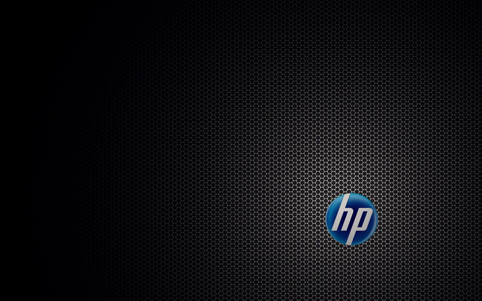 hp logosu siyah arka plan