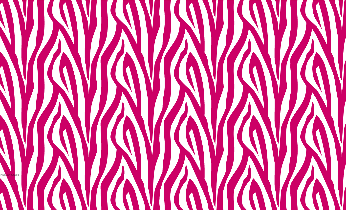 Pink Glitter Zebra Print Wallpapers.