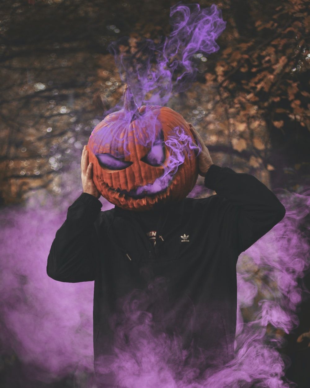 Purple Halloween Wallpapers - 4k, HD Purple Halloween Backgrounds on ...