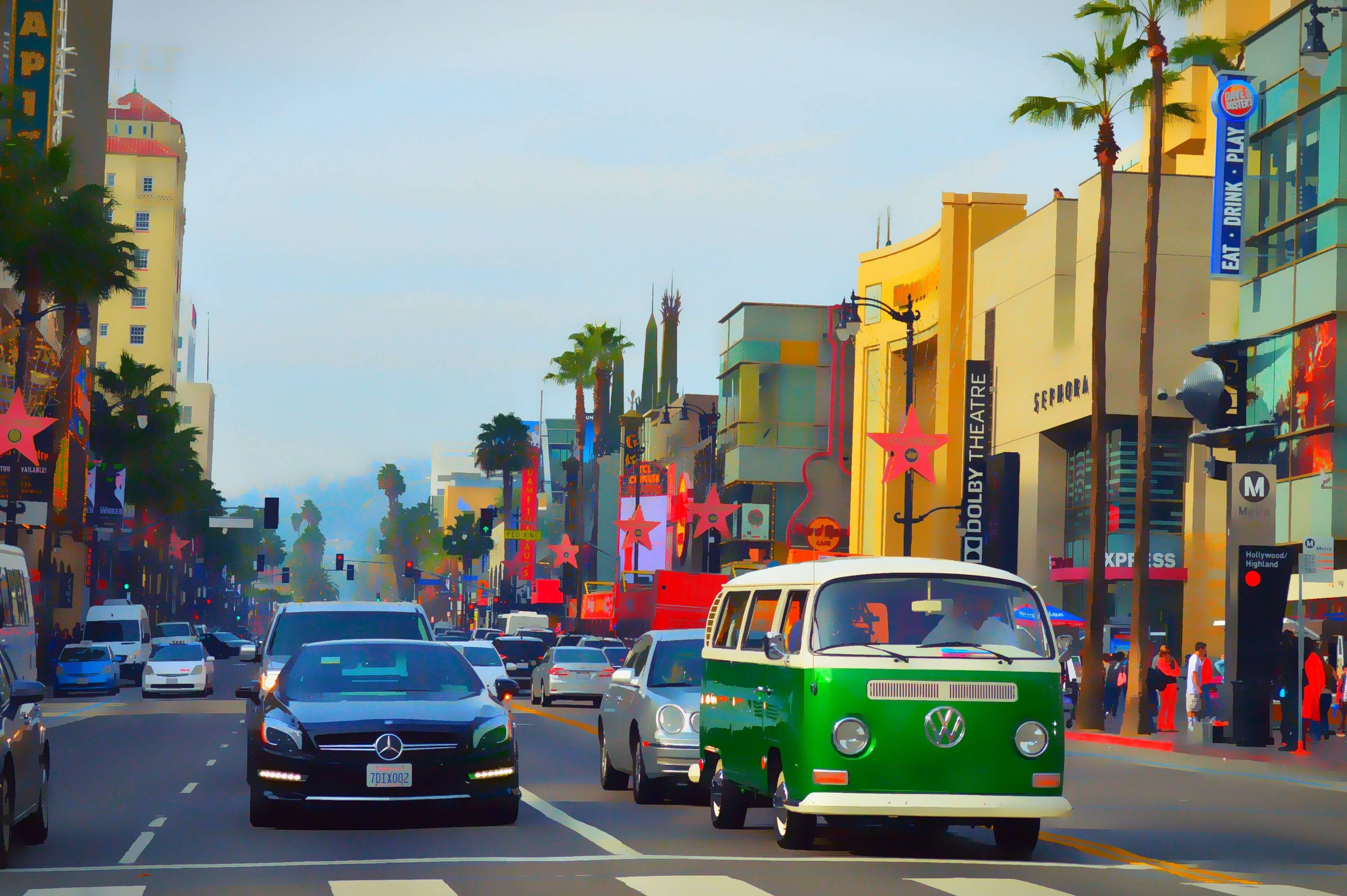 Hollywood Boulevard Wallpapers - 4k, HD Hollywood Boulevard Backgrounds