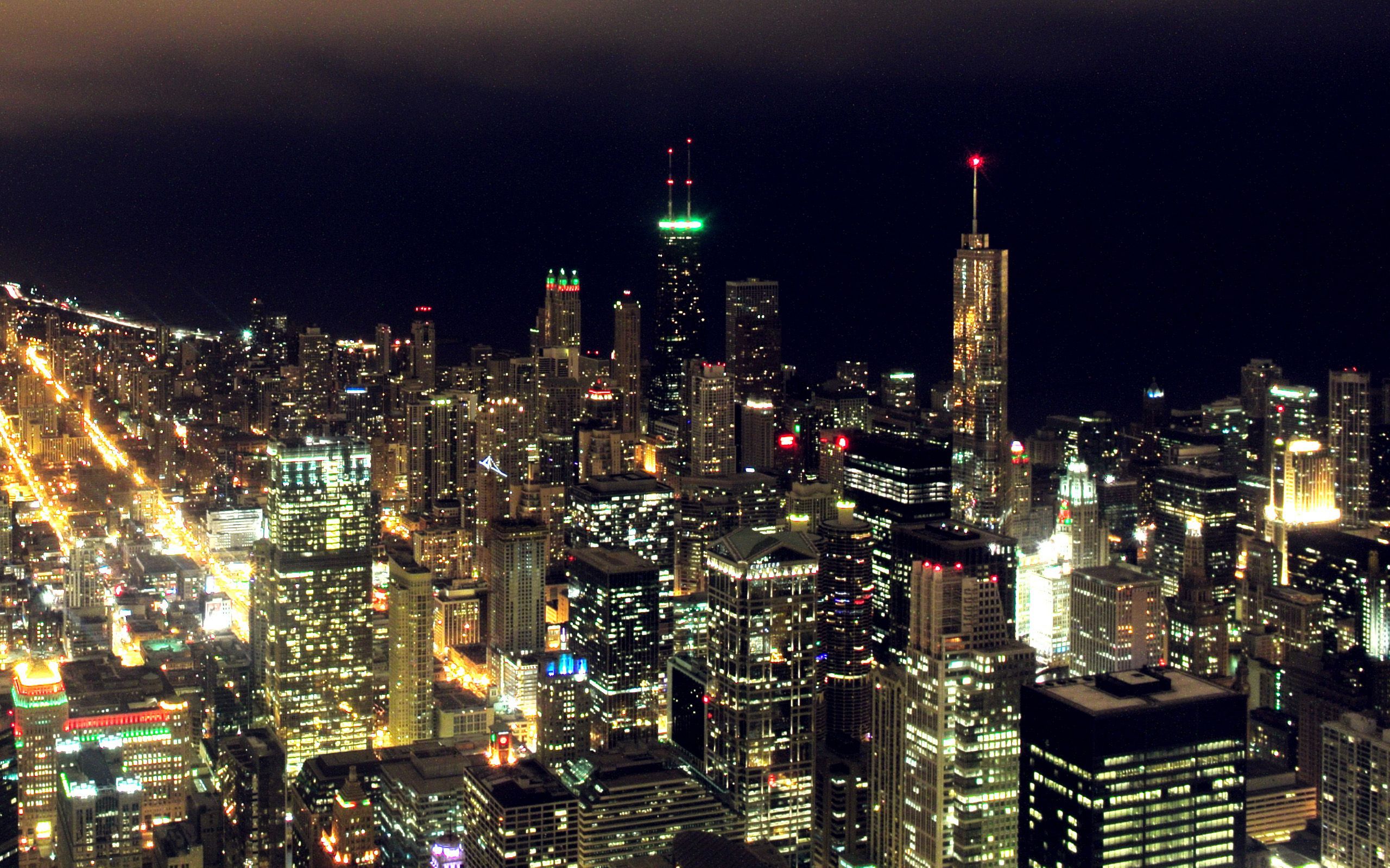 Chicago Night Wallpapers.