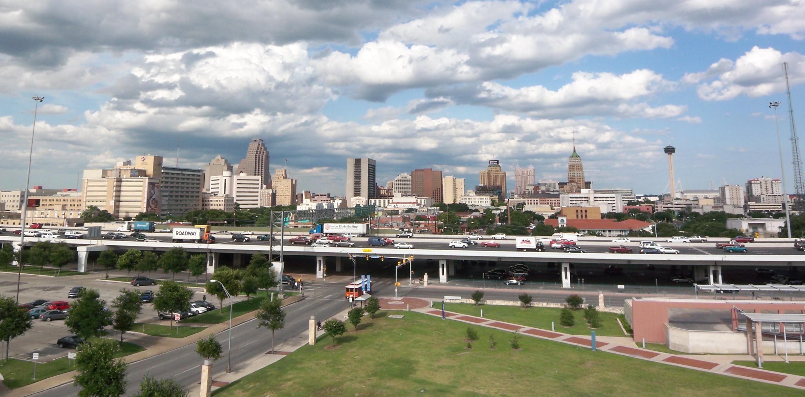 San Antonio Skyline Wallpapers - 4k, HD San Antonio Skyline Backgrounds ...