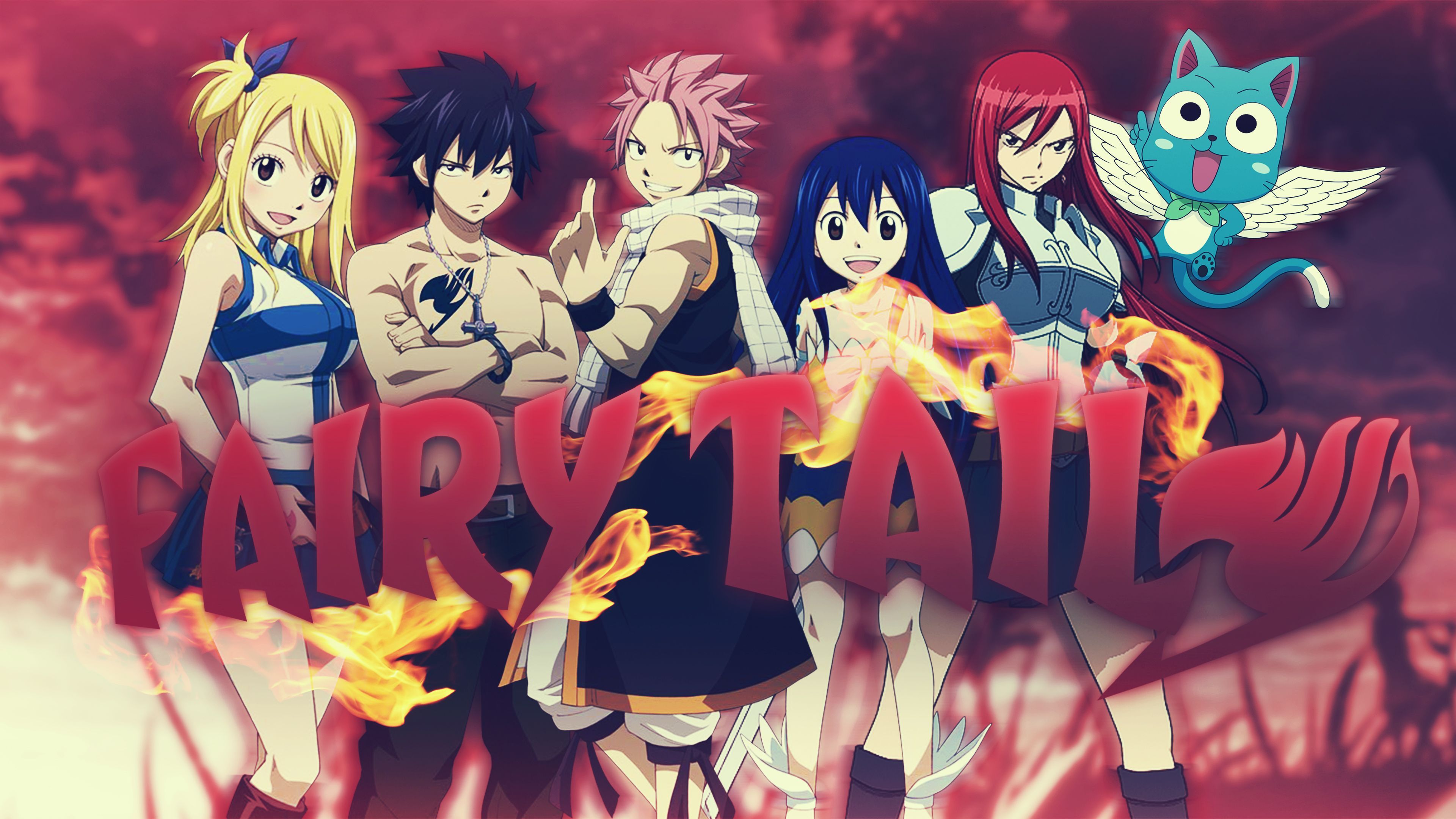 Fairy Tail Anime Wallpapers on WallpaperDog