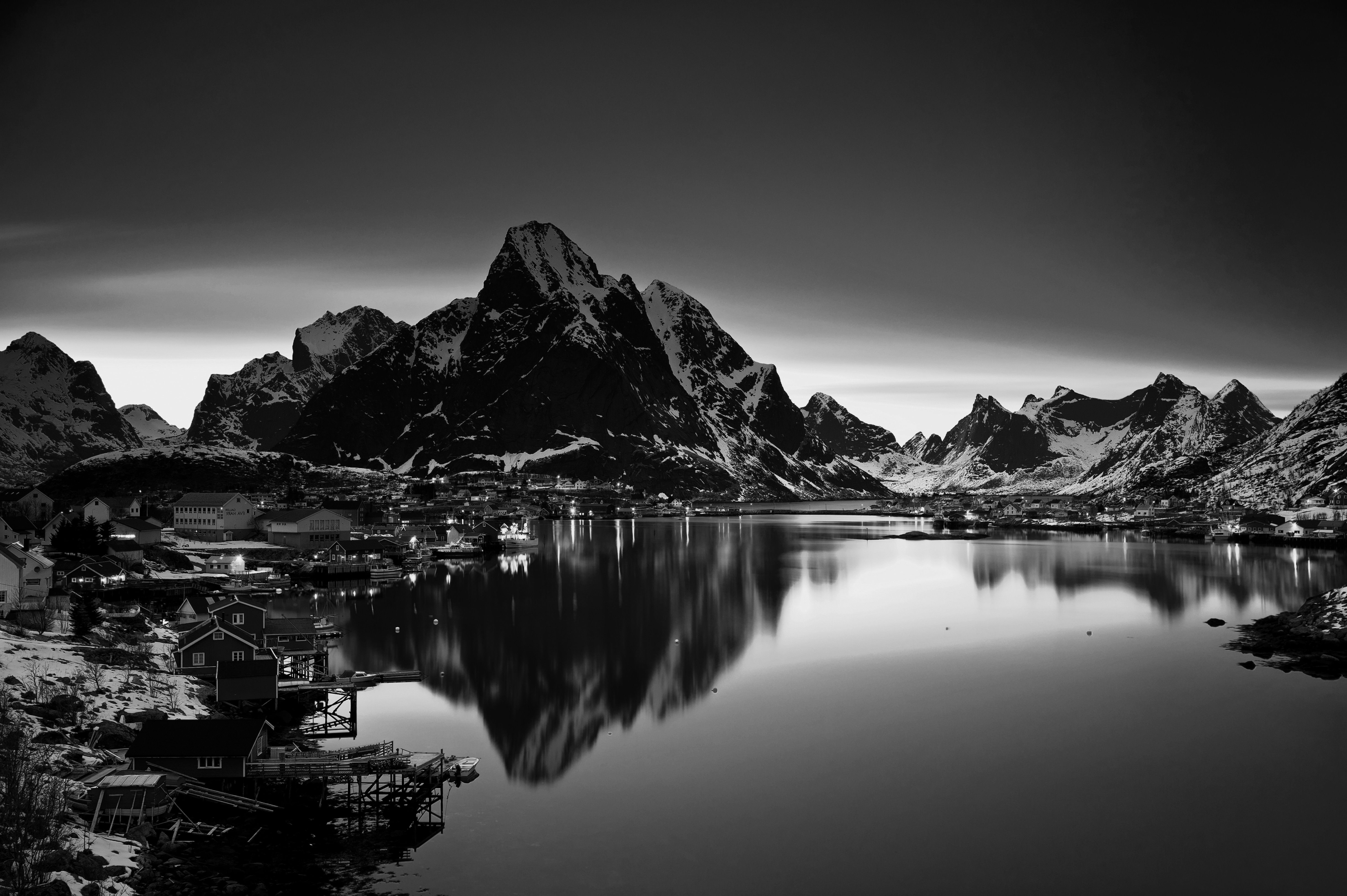 5906x3930 Black Mountain Wallpaper - Norway Desktop Wallpaper Hd (#557735 ... Wallpaper