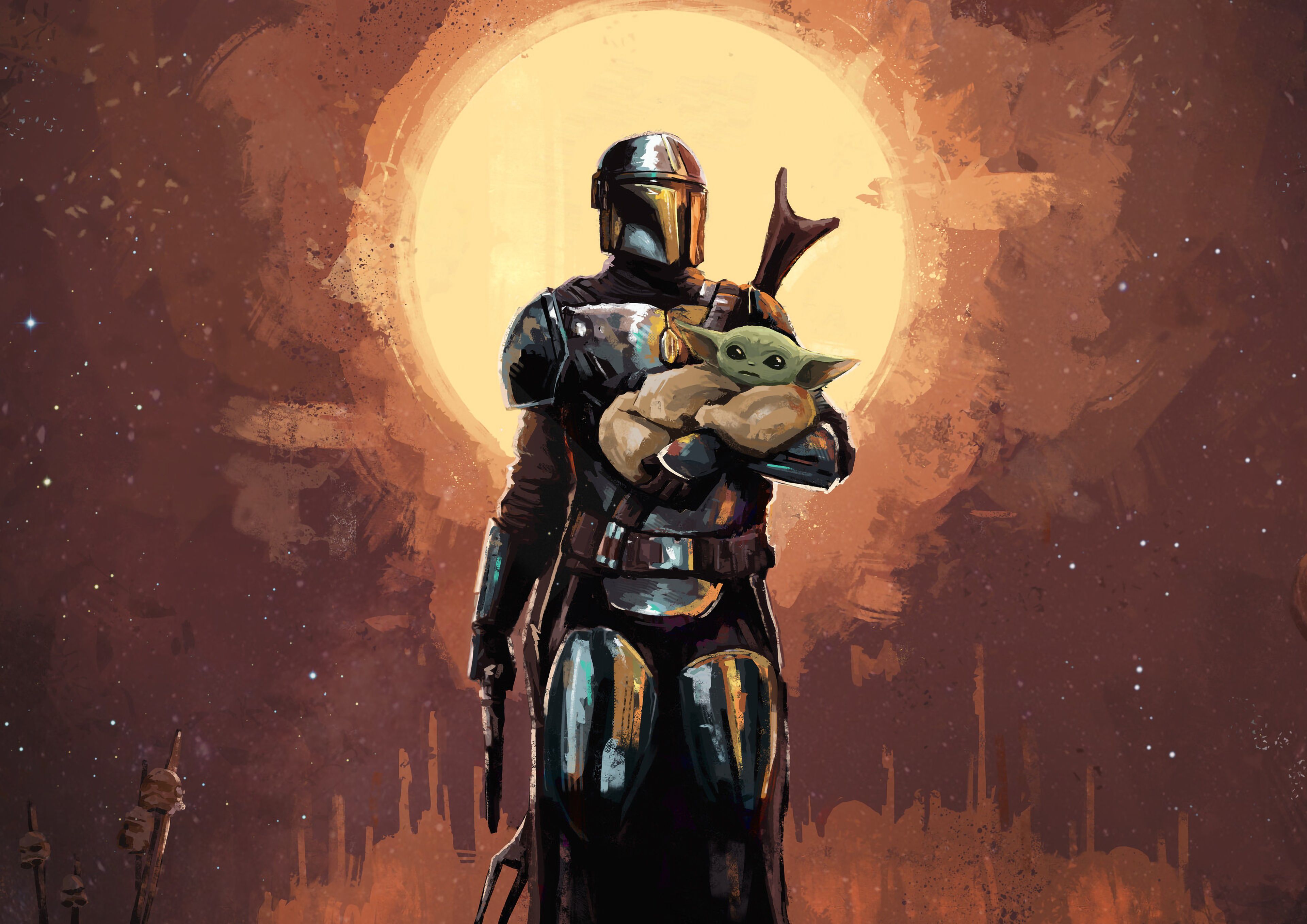 The Mandalorian Wallpapers 4k Hd The Mandalorian Backgrounds On Wallpaperbat