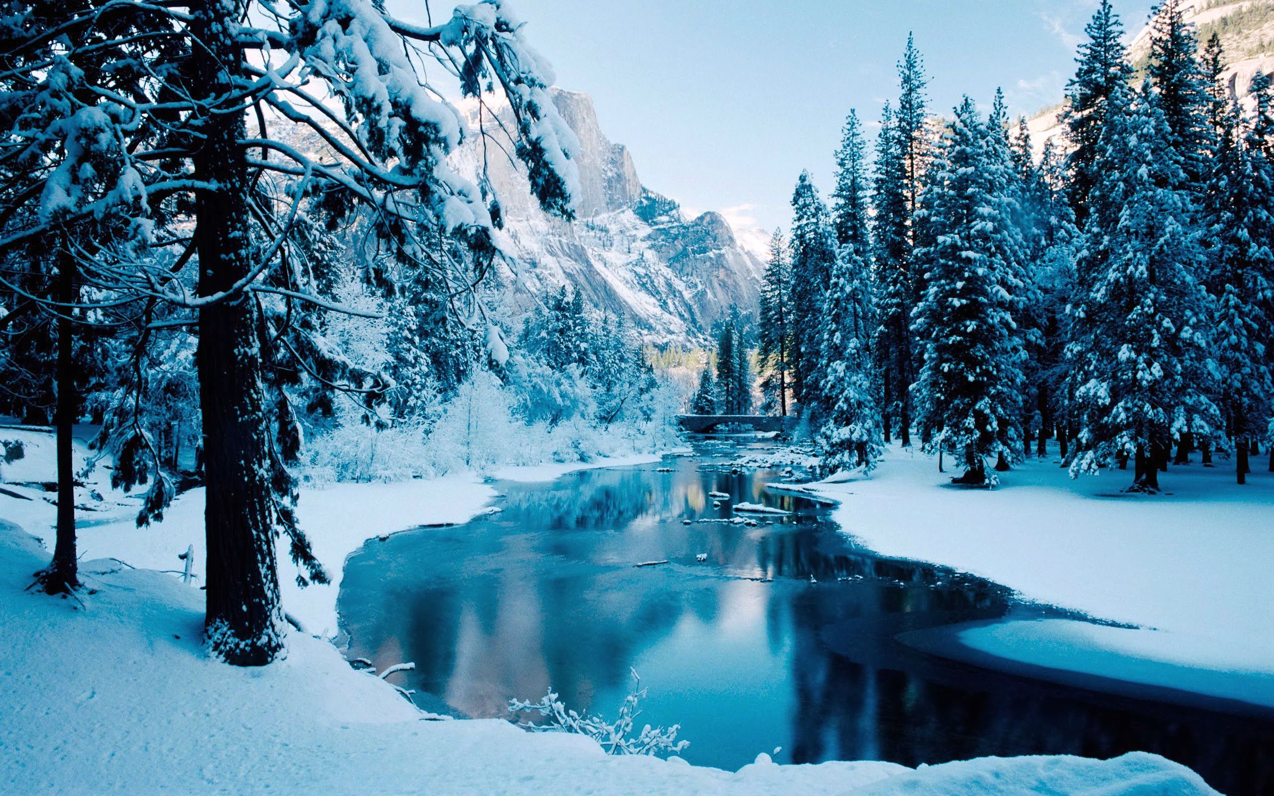 Snow River Wallpapers - 4k, HD Snow River Backgrounds on WallpaperBat