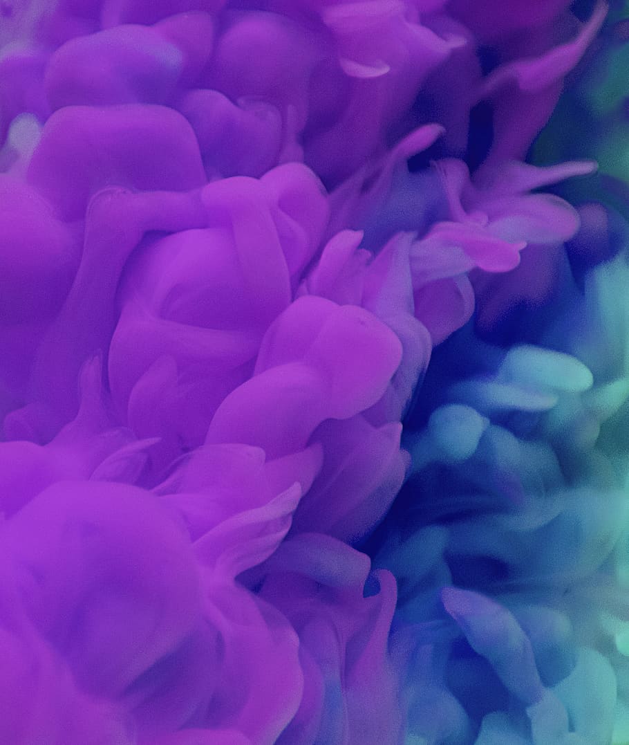 910x1077 HD wallpaper: Purple and Blue Smokes, art, artistic, background ... Wallpaper