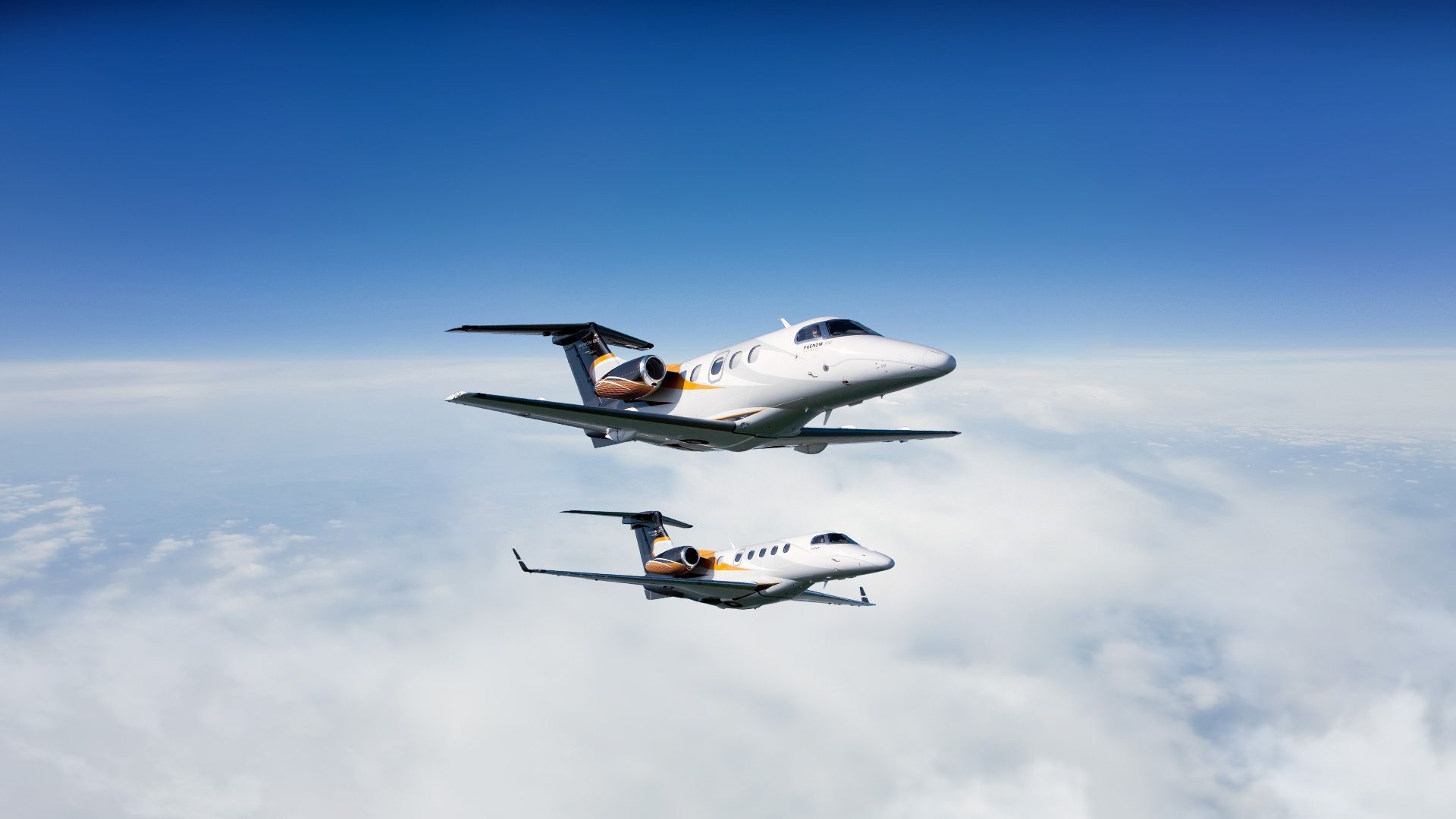 1920x1080 Embraer Executive Jets highlights Phenom 100 and Phenom 300 at ... Wallpaper