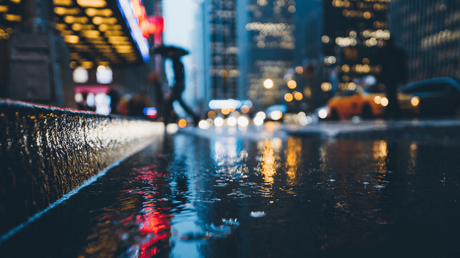 Rainy City at Night Wallpapers 4k, HD Rainy City at Night Backgrounds