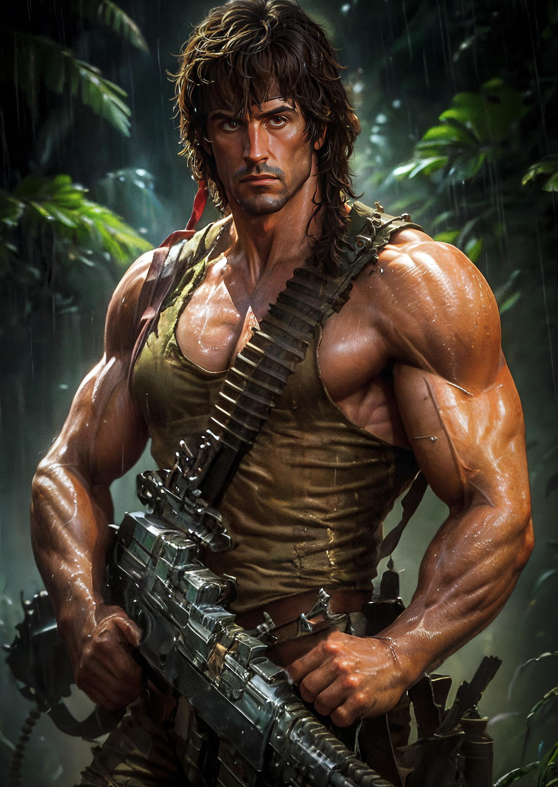 The "John Rambo" Origins Pic That’S Capturing The Attention Of The World! - eigc9an