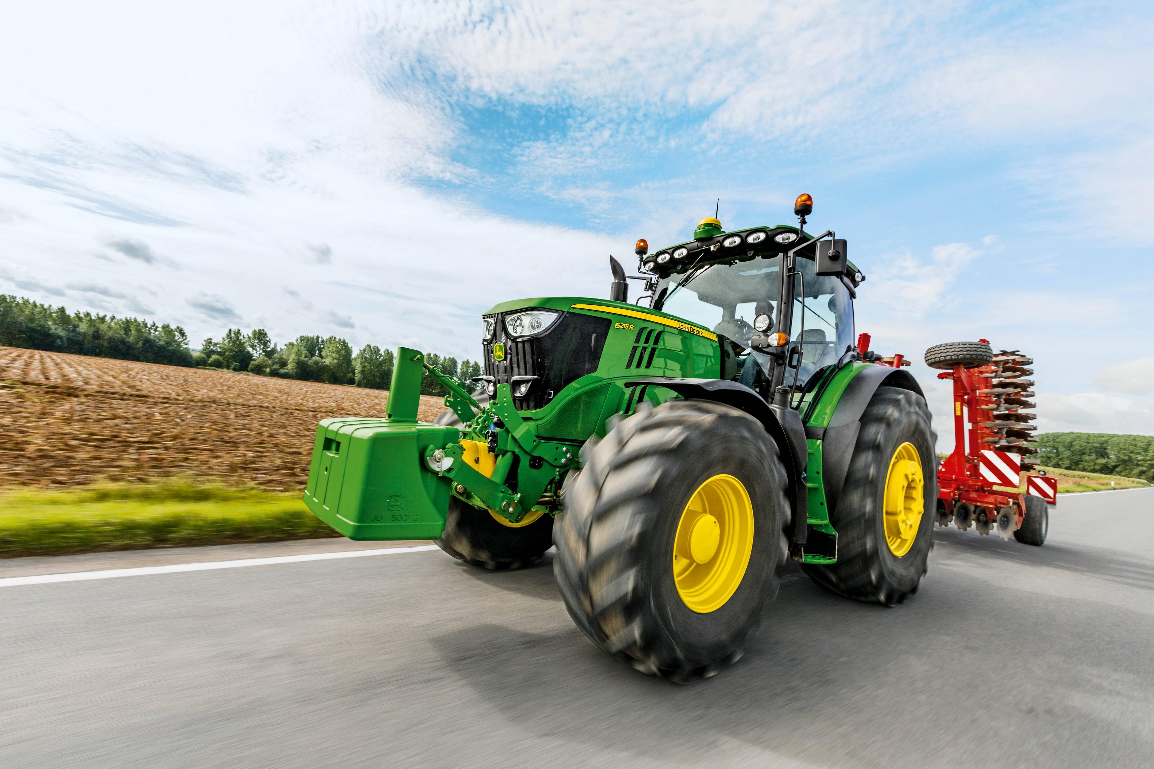 5760x3840 John Deere Tractor Farm Industrial Farming 1jdeere (#480358) - HD ... Wallpaper