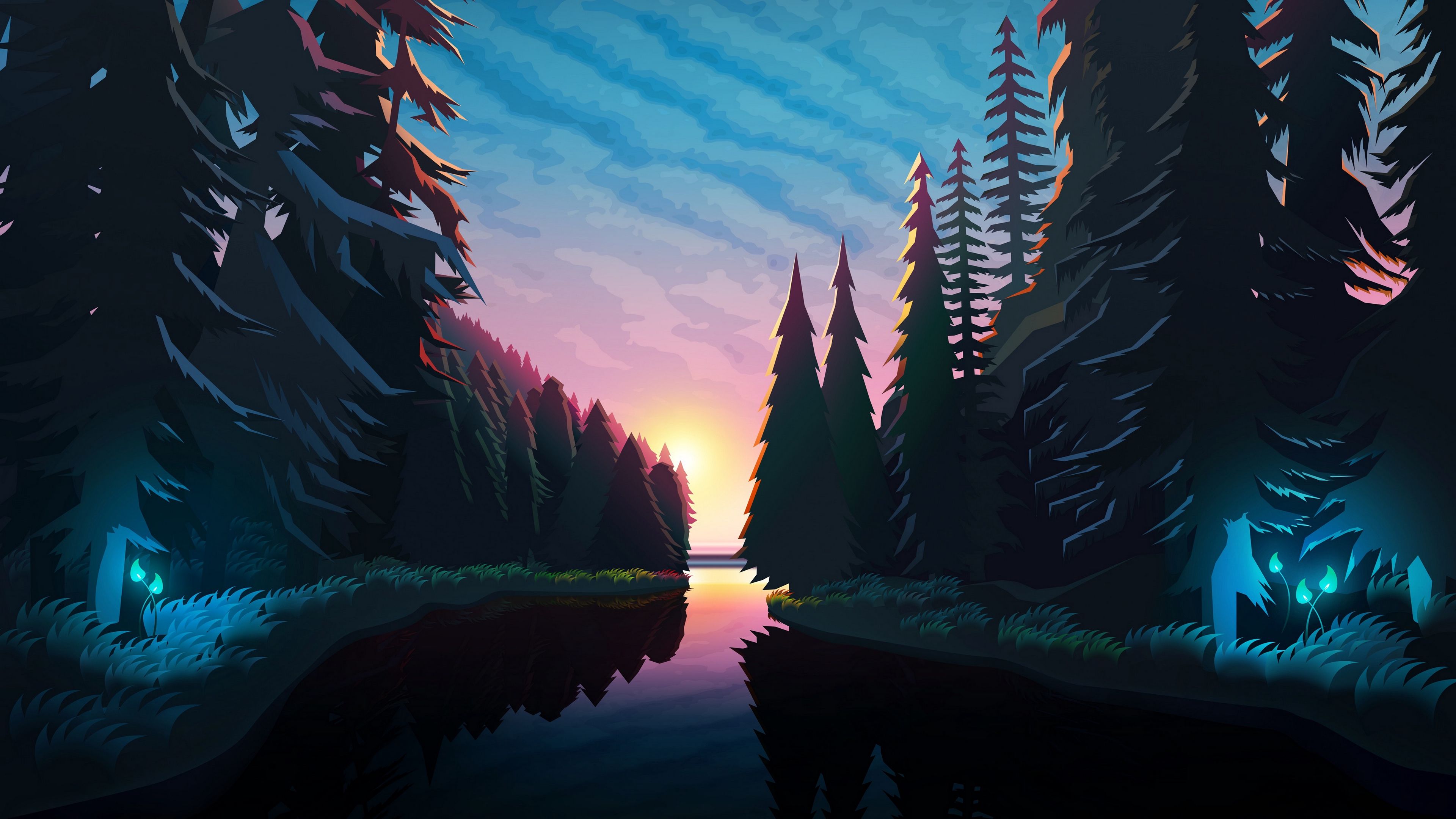 Animated Landscape Wallpapers 4k, HD Animated Landscape Backgrounds
