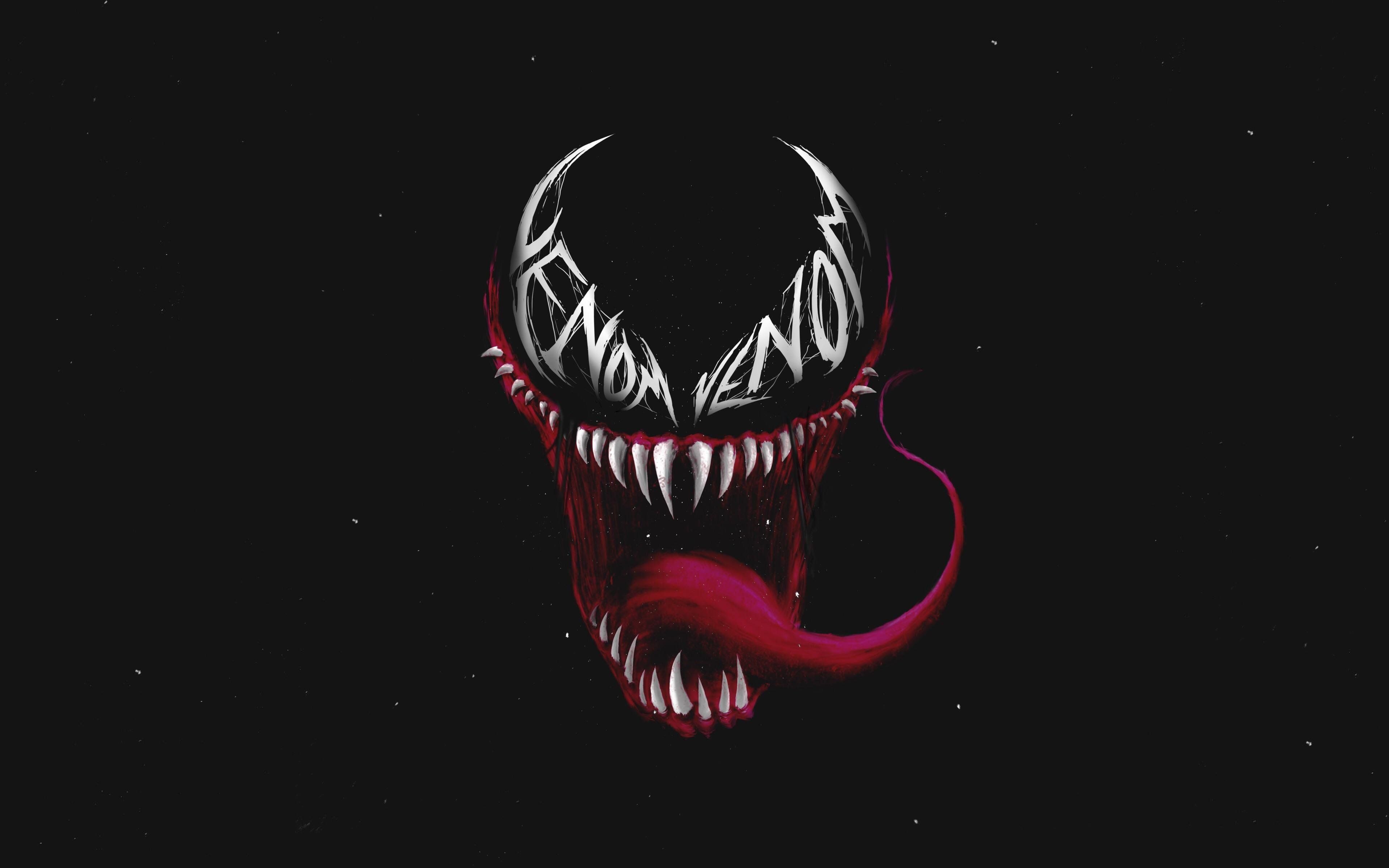 3840x2400 Wallpaper Venom Logo on WallpaperBat