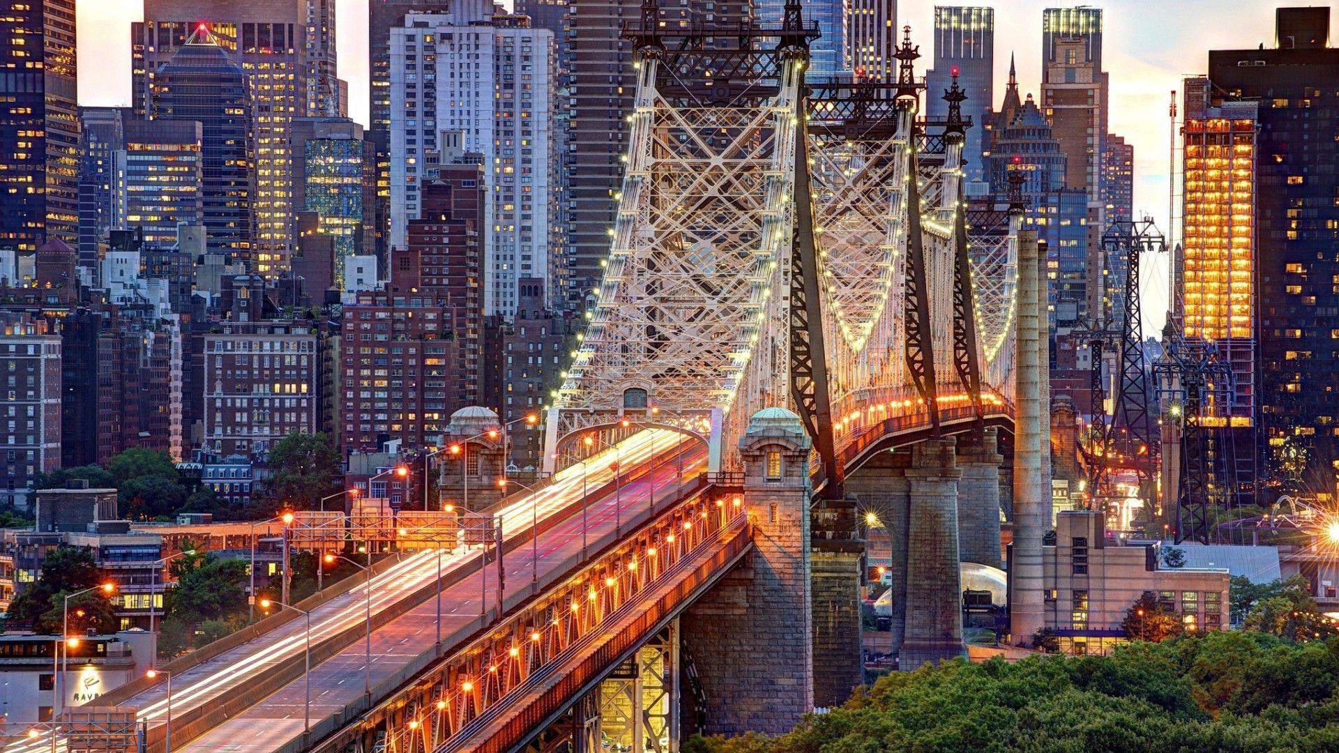 1920x1080 New York City Manhattan Bridge Wallpaper on WallpaperBat