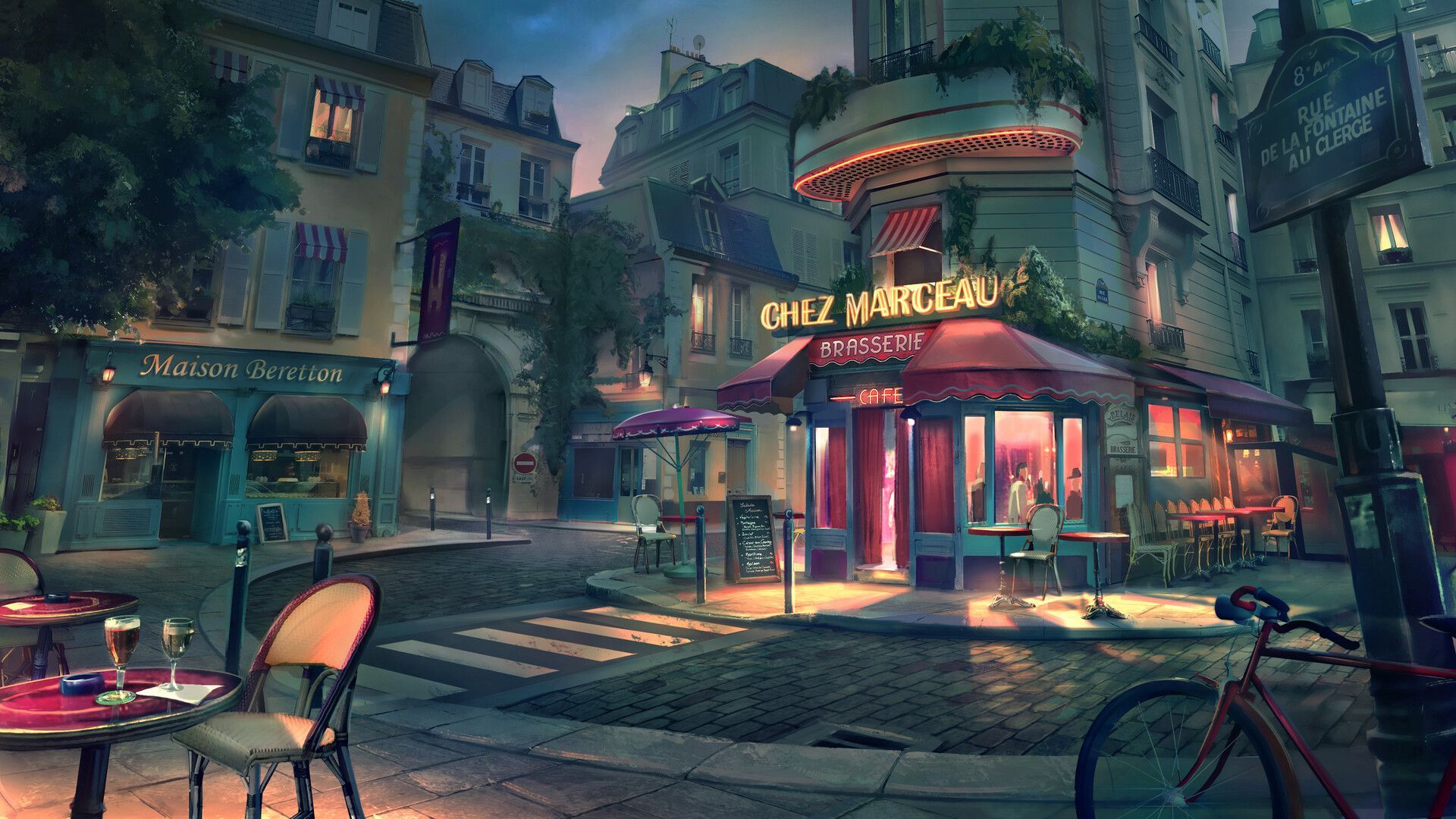 Anime Paris Wallpapers - 4k, HD Anime Paris Backgrounds on WallpaperBat