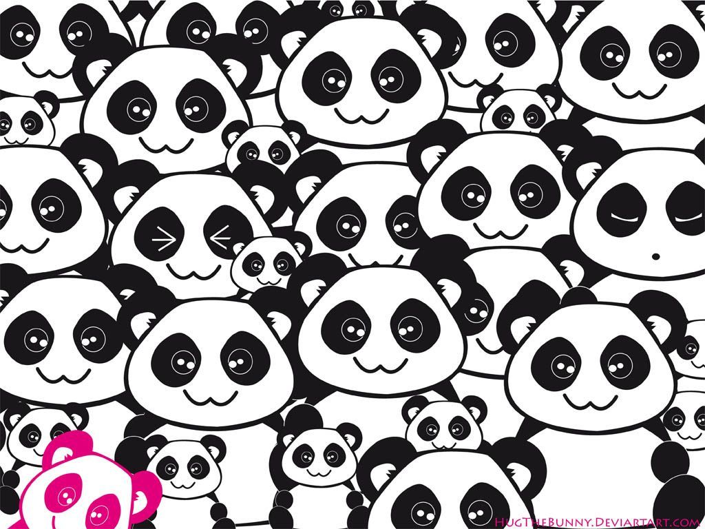 1024x768 Kawaii Anime Panda Wallpaper - Top Free Kawaii Anime Panda on WallpaperBat