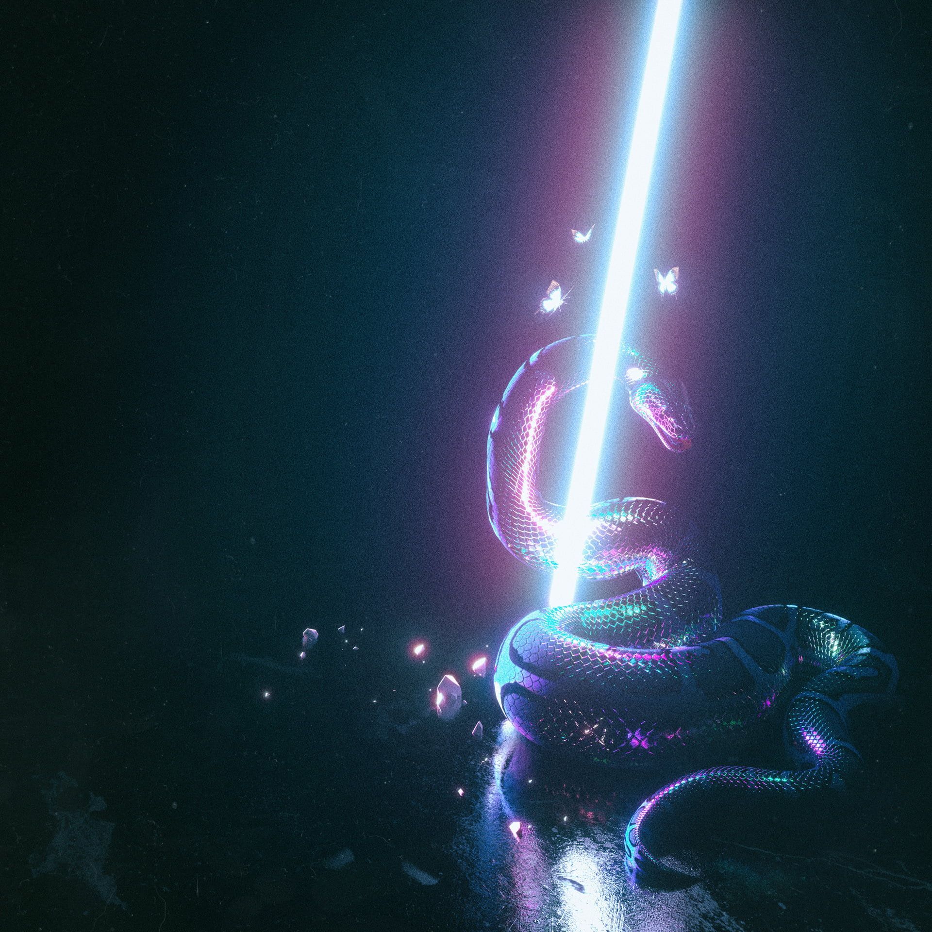 Neon Snake Wallpapers - 4k, HD Neon Snake Backgrounds on WallpaperBat