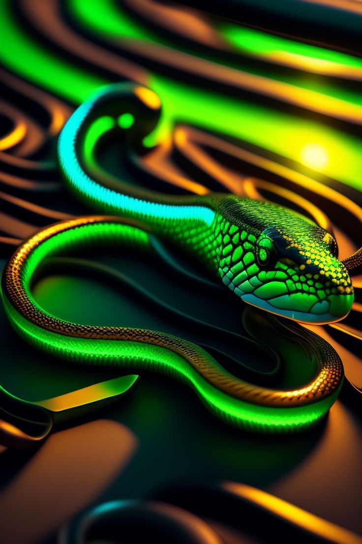 Neon Snake Wallpapers - 4k, HD Neon Snake Backgrounds on WallpaperBat