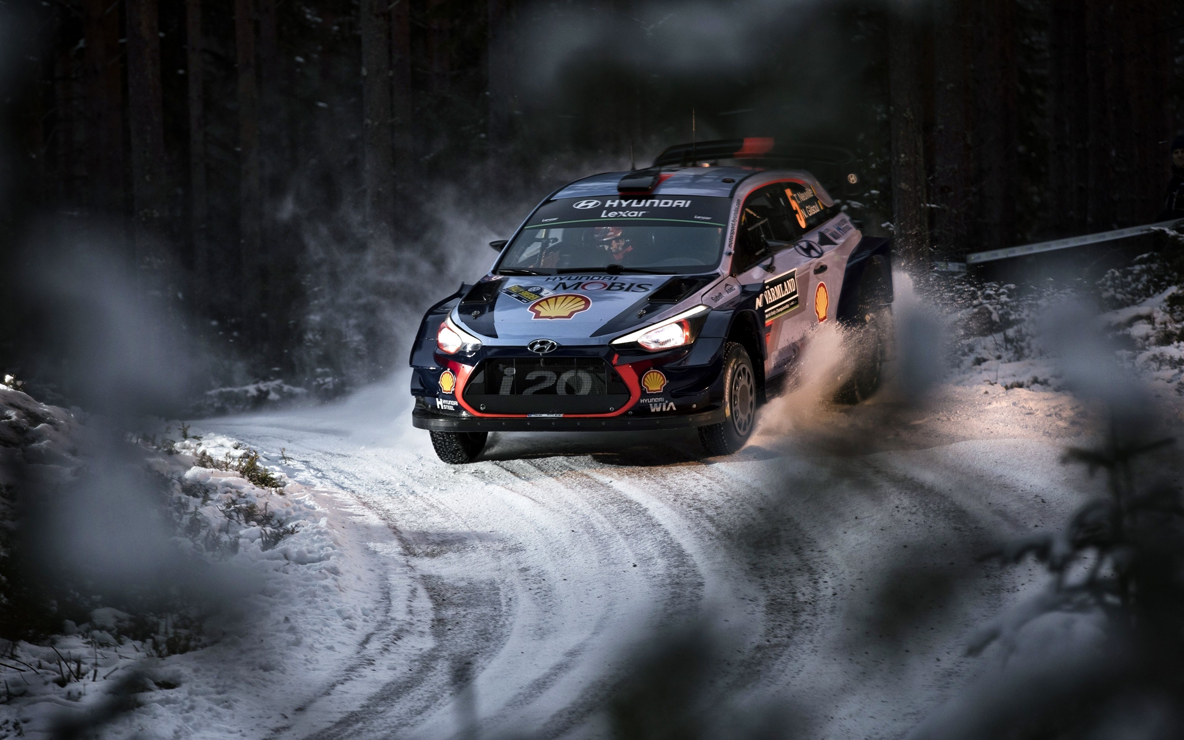 3840x2400 Picture Hyundai Rallying i20 WRC Thierry Neuville Cars 3840x2400 on WallpaperBat