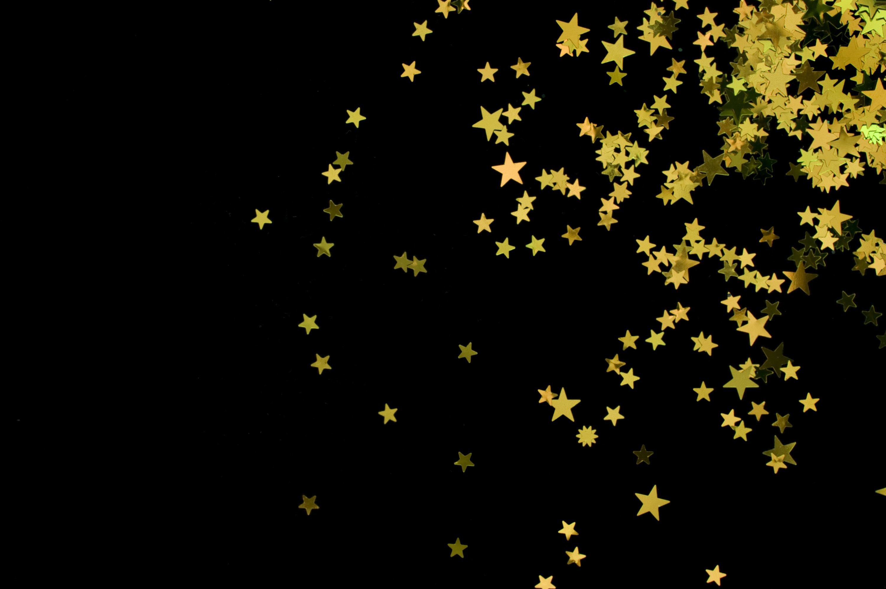 Black and Gold Glitter Wallpapers - 4k, HD Black and Gold Glitter