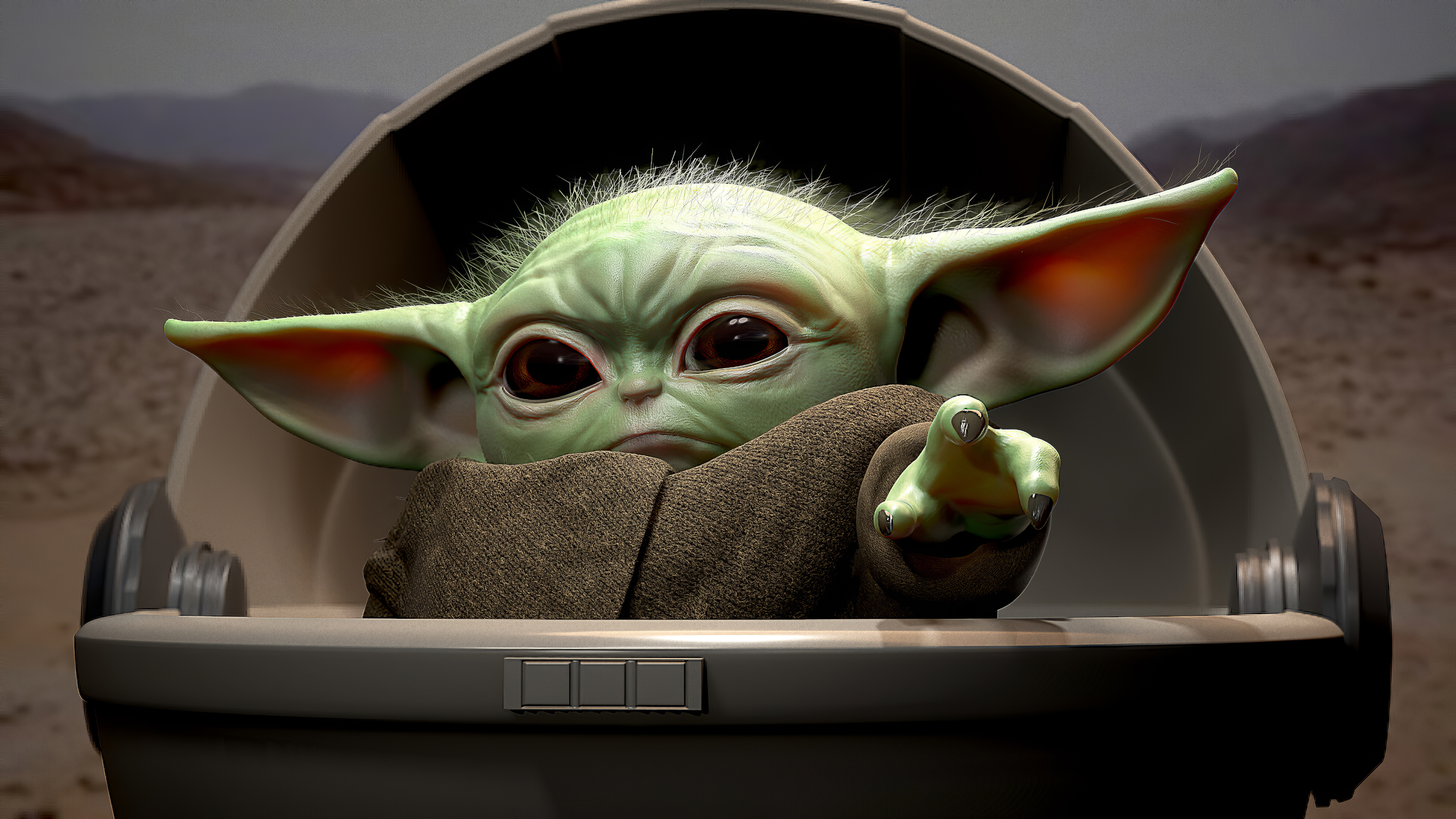 Baby Yoda Wallpapers 4k Hd Baby Yoda Backgrounds On Wallpaperbat