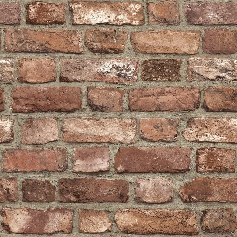 Red Brick 2 Wall Mural, Brick Wallpaper Murals