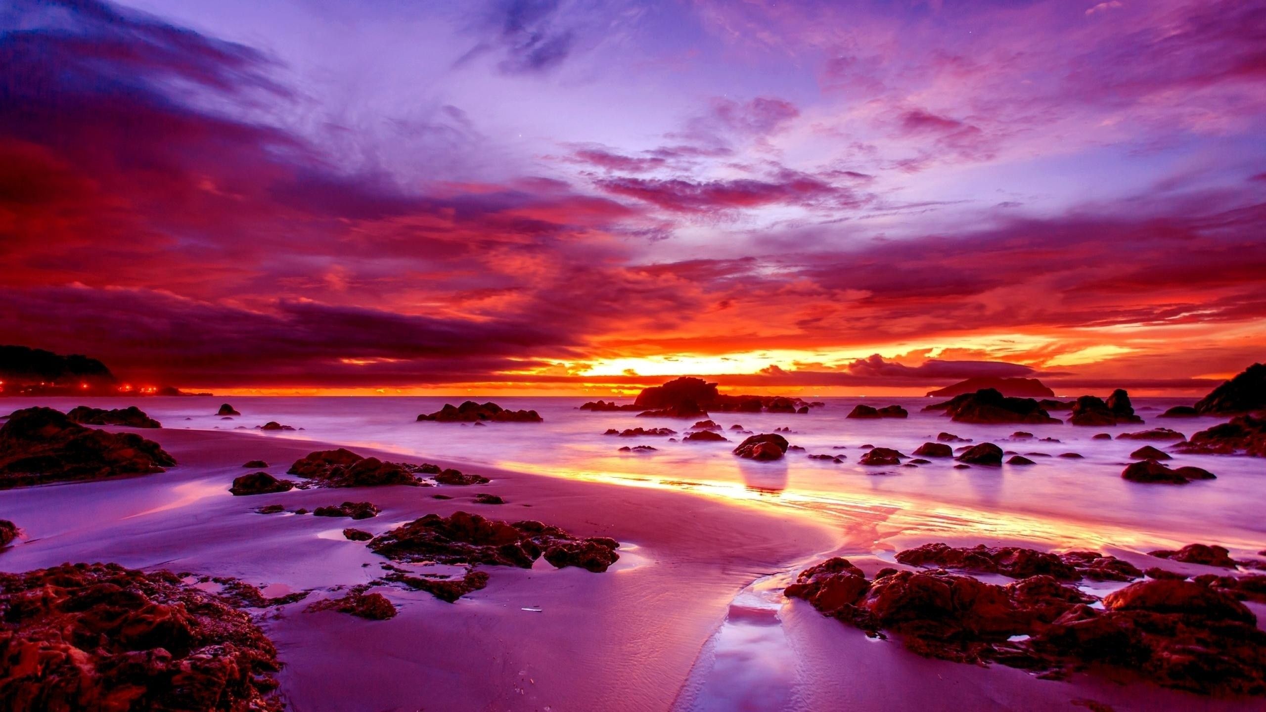 Purple Sunset Wallpapers 4k Hd Purple Sunset Backgrounds On Wallpaperbat