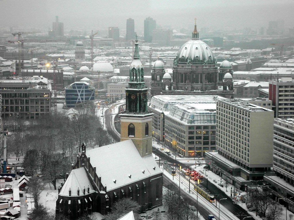 Berlin Winter Wallpapers 4k Hd Berlin Winter Backgrounds On Wallpaperbat