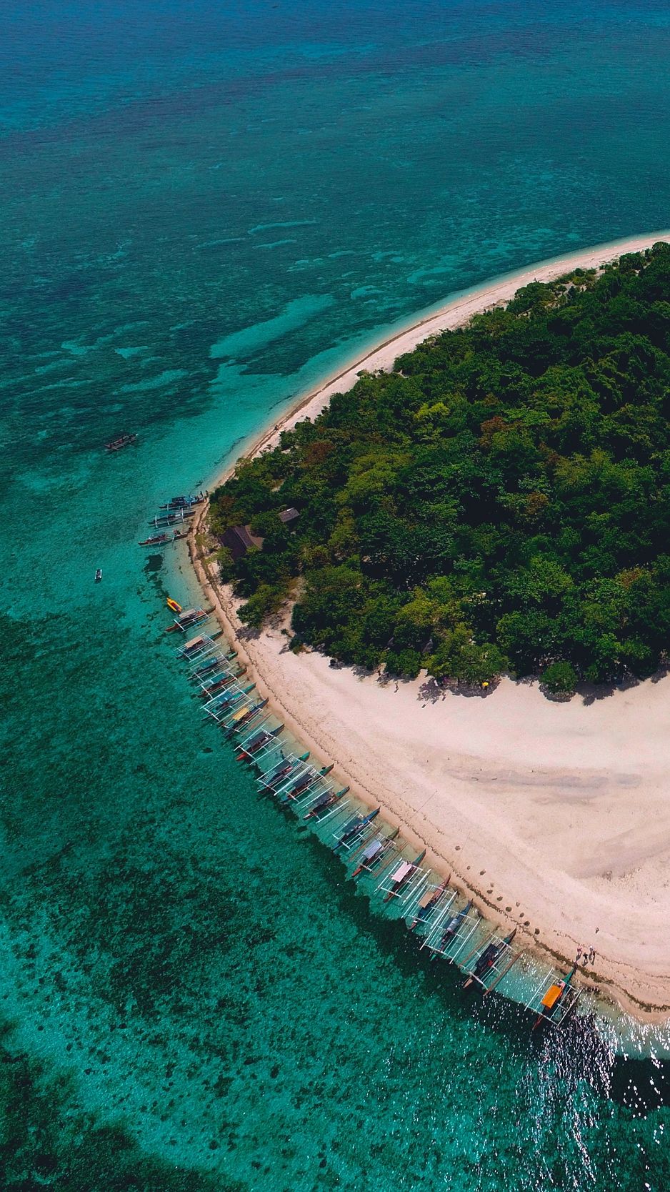 938x1668 Wallpaper Island, Ocean, Aerial View, Tropics, Sea, - Philippines ... Wallpaper