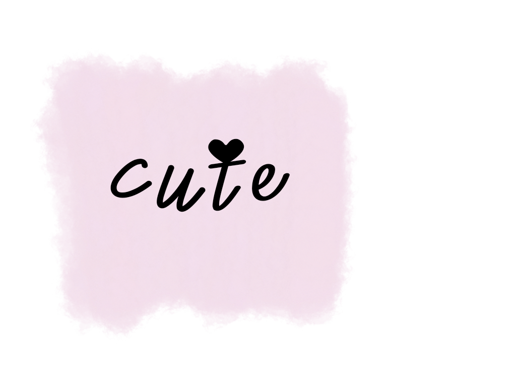 cute 2 word phrases with a cute background