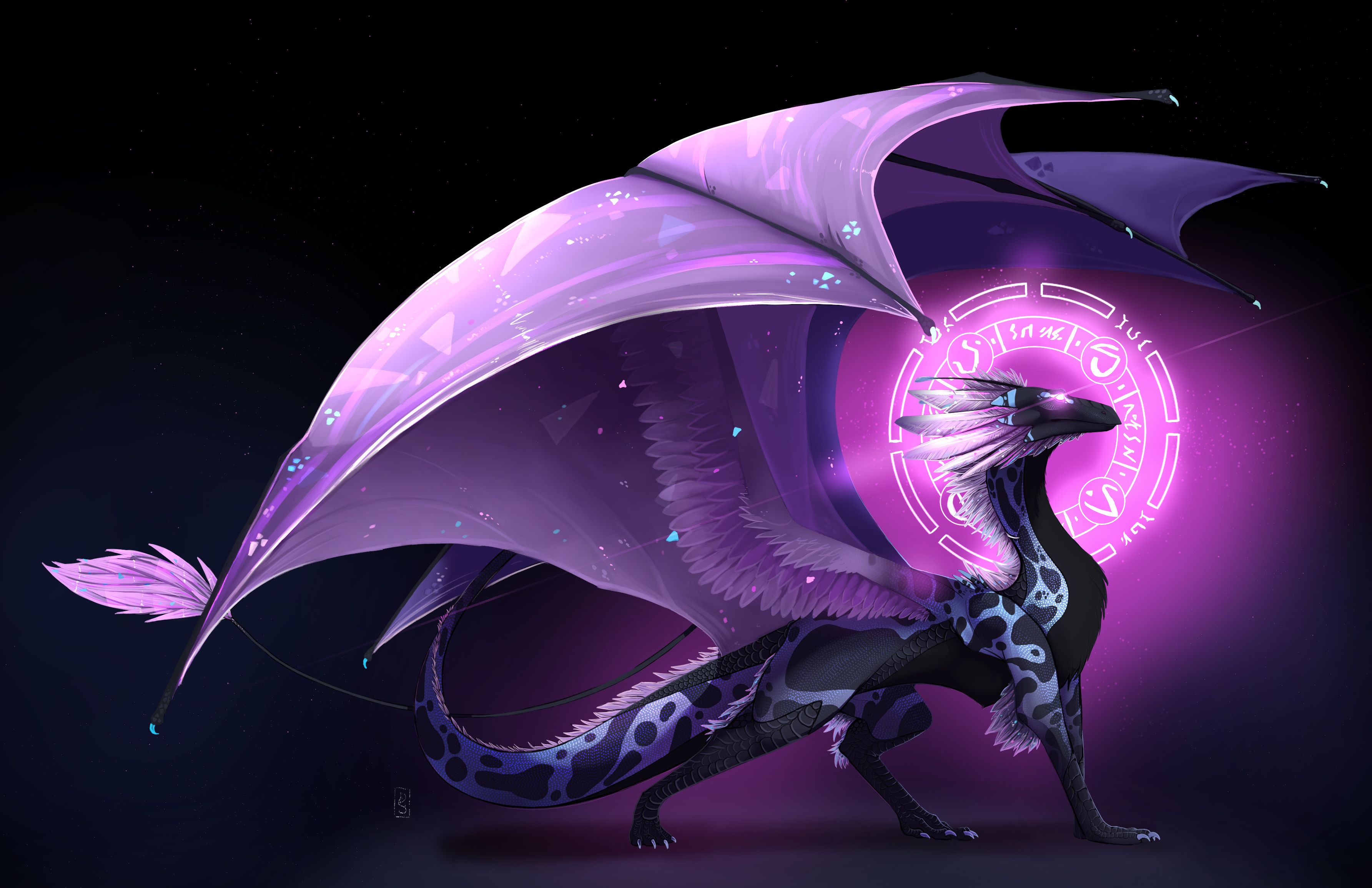 Purple Dragon Wallpapers - 4k, HD Purple Dragon Backgrounds on WallpaperBat