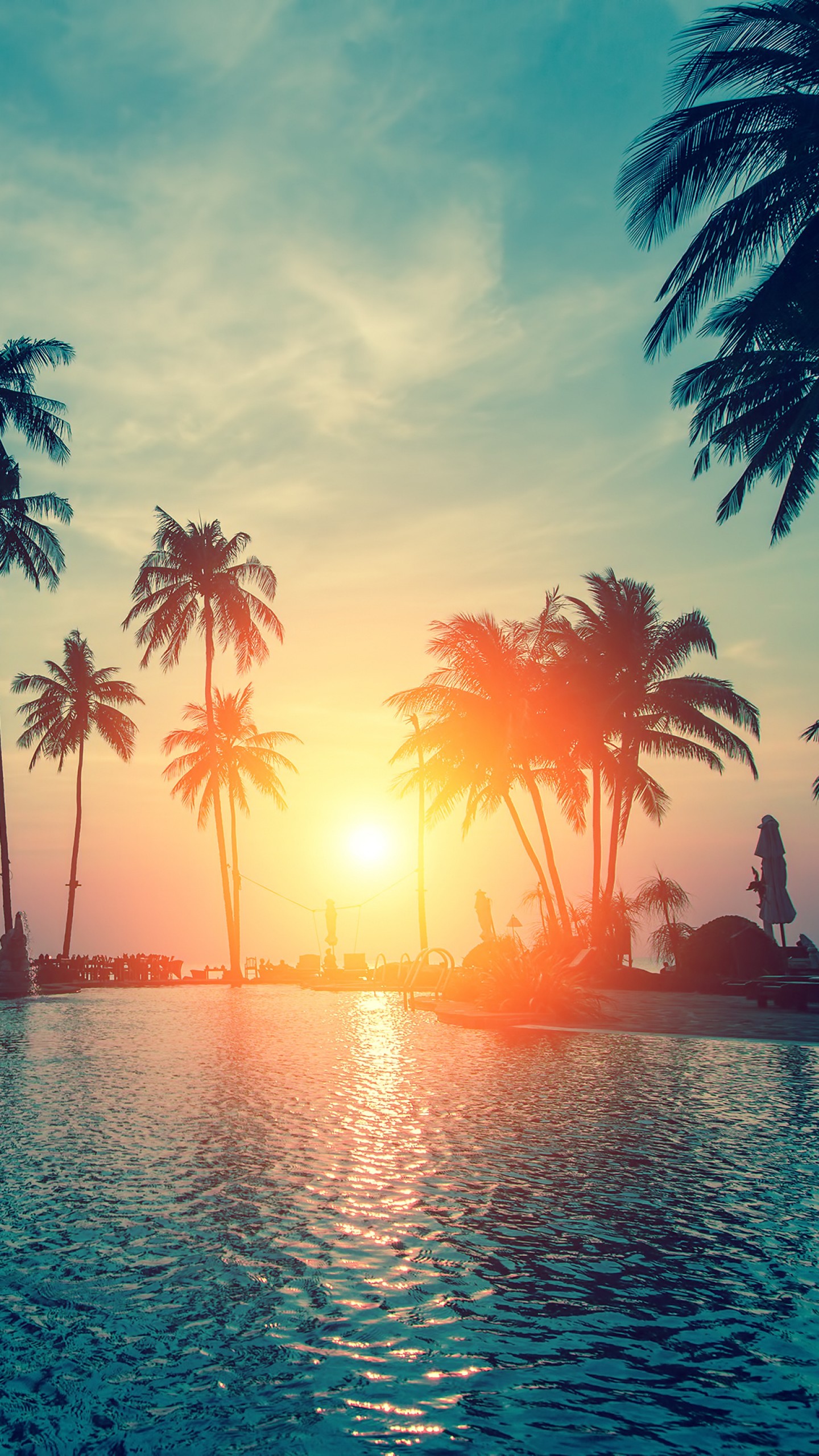 Tropical Beach Sunset Wallpapers - 4k, HD Tropical Beach Sunset