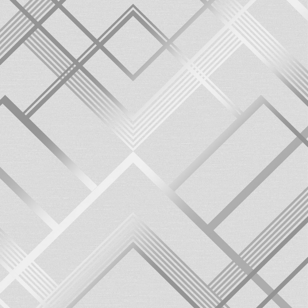 Arthouse Modena Geometric Textured Luxury Metallic Bathroom Wallpaper
