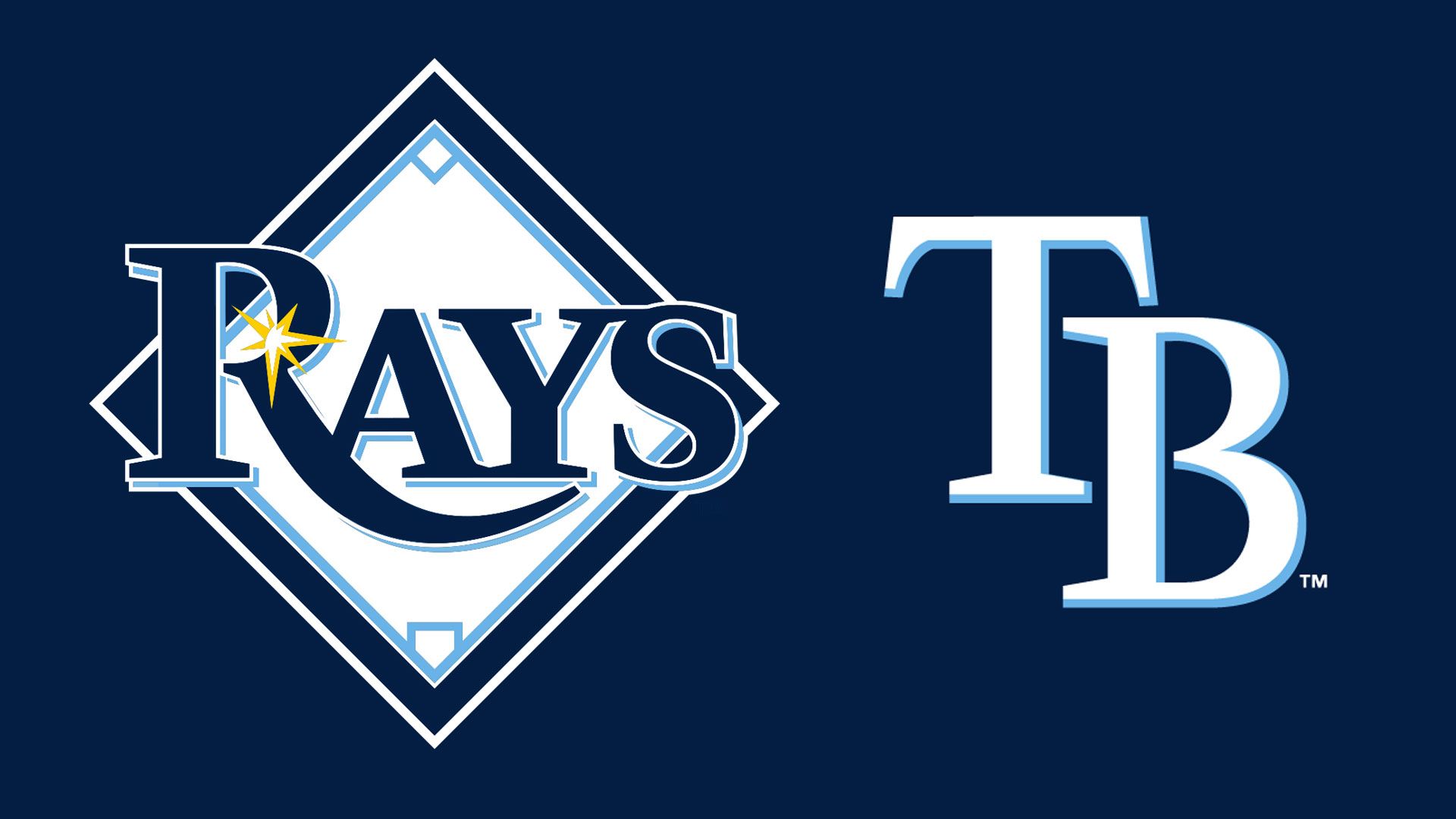 Free download Tampa Bay Rays Logo Wallpaper [1365x1024] for your