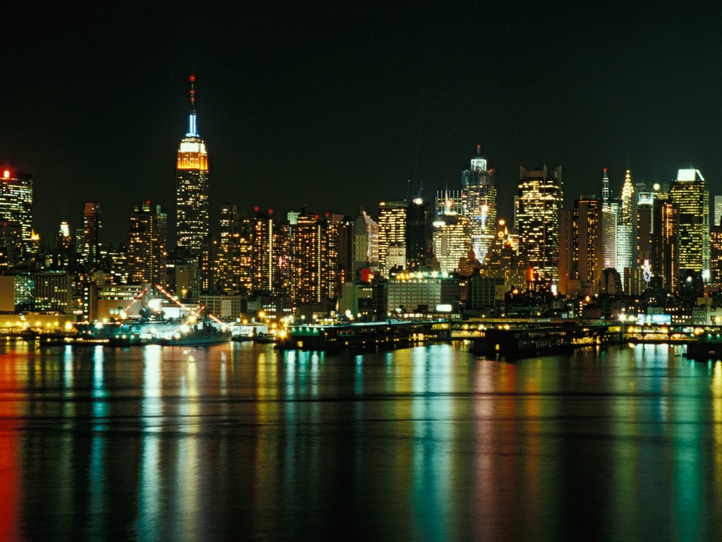 1024x768 Fourth Part Most Beautiful Us Places HD Wallpaper - New York City on WallpaperBat